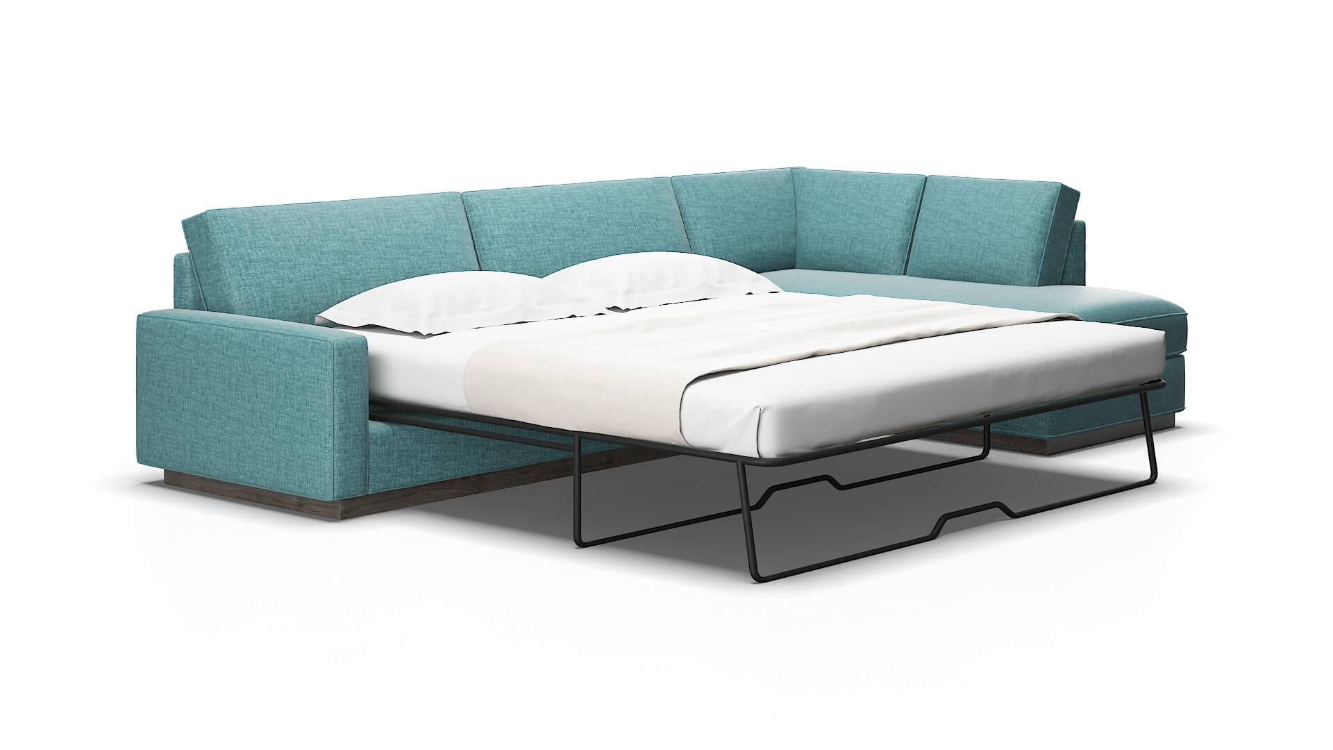 Alton Simplex blue_moon Panel sleeper Espresso Legs  2