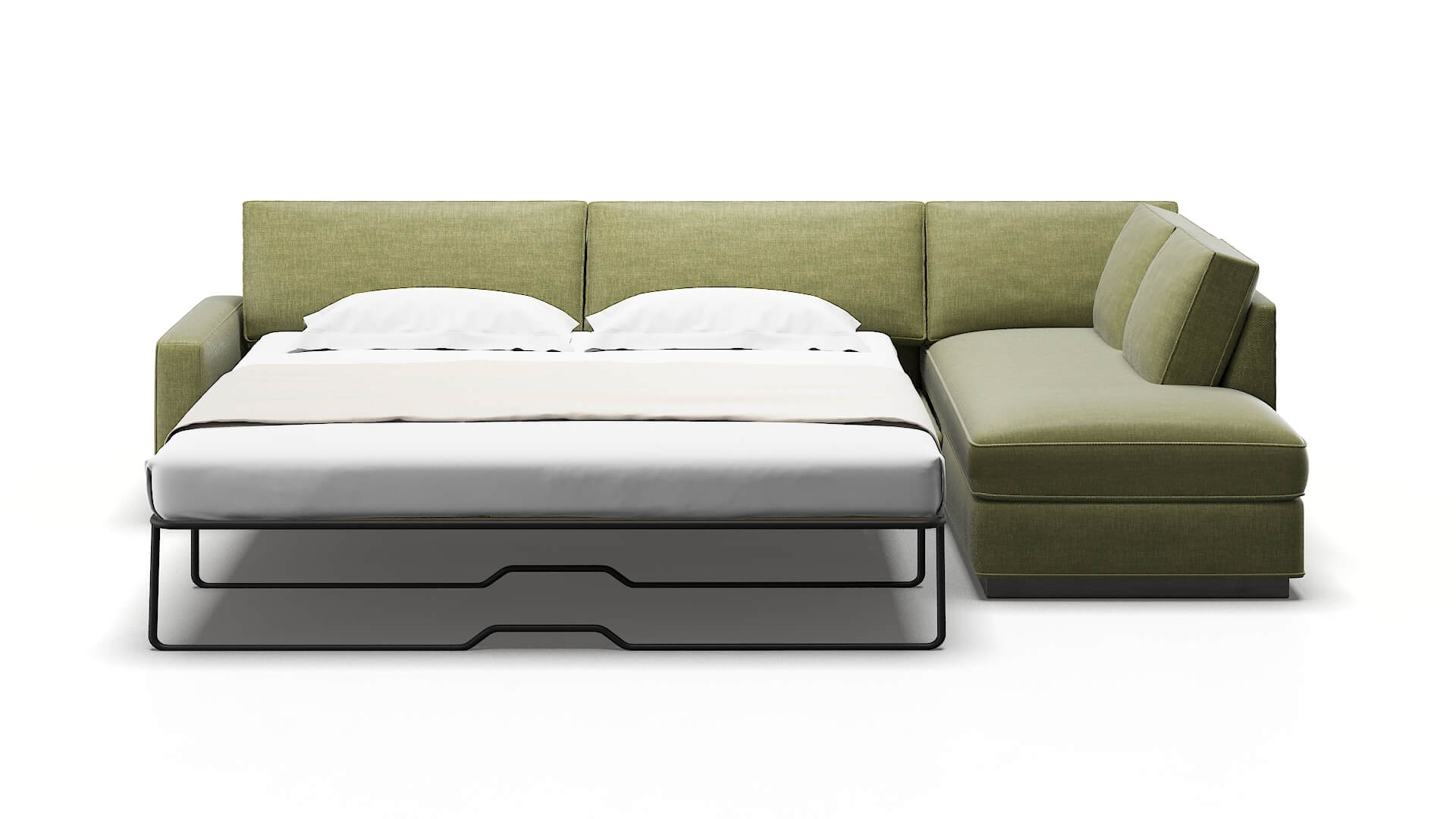 Alton Simplex Sour_apple Panel Sleeper Espresso legs 1