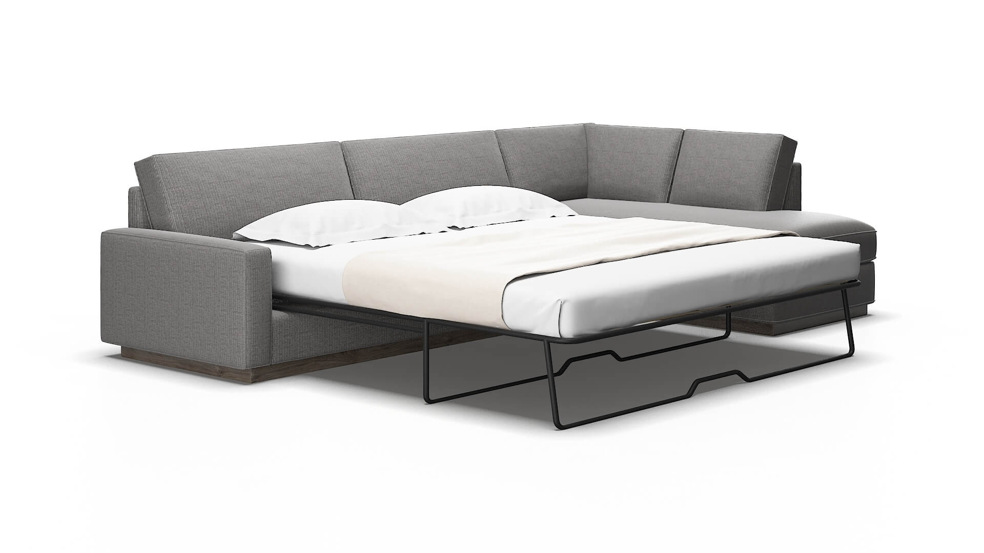 Alton Terrain oatmeal Panel sleeper Espresso Legs  2