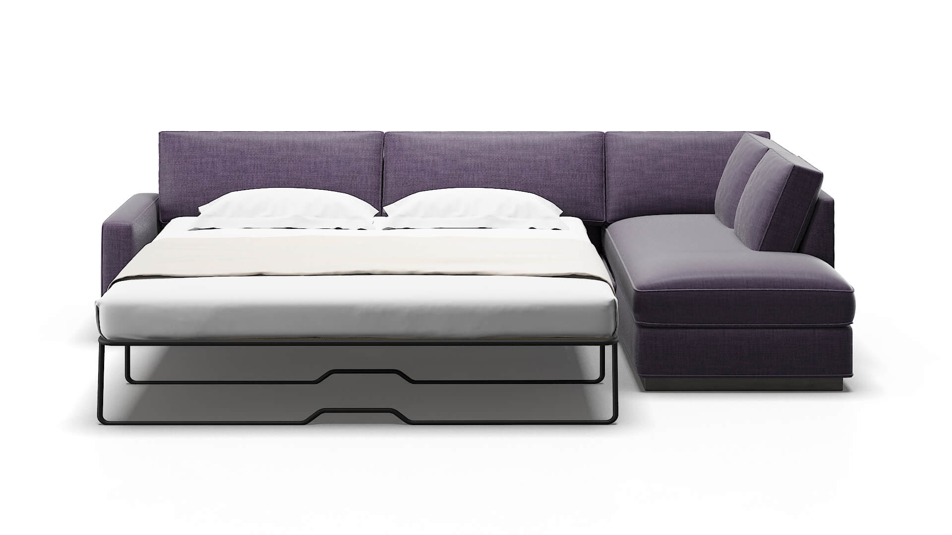 Alton Tess Blackberry Panel Sleeper Espresso legs 1