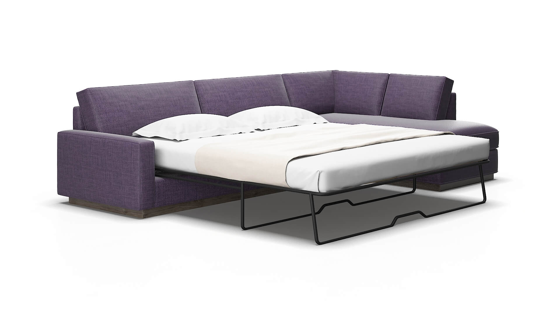 Alton Tess blackberry Panel sleeper Espresso Legs  2