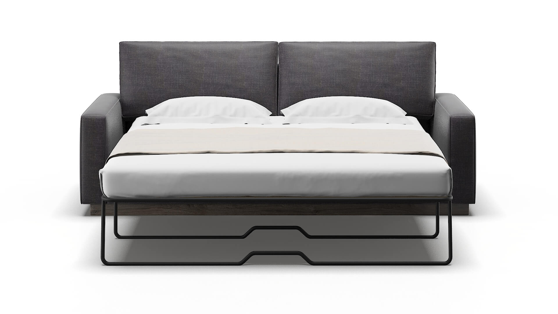 Alton Venus Onyx Sofa Sleeper Espresso legs 1