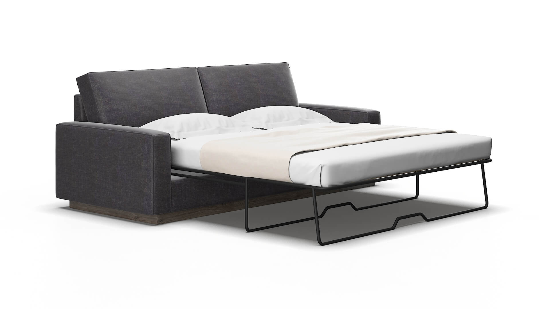 Alton Venus Onyx Sofa Sleeper Espresso legs 2