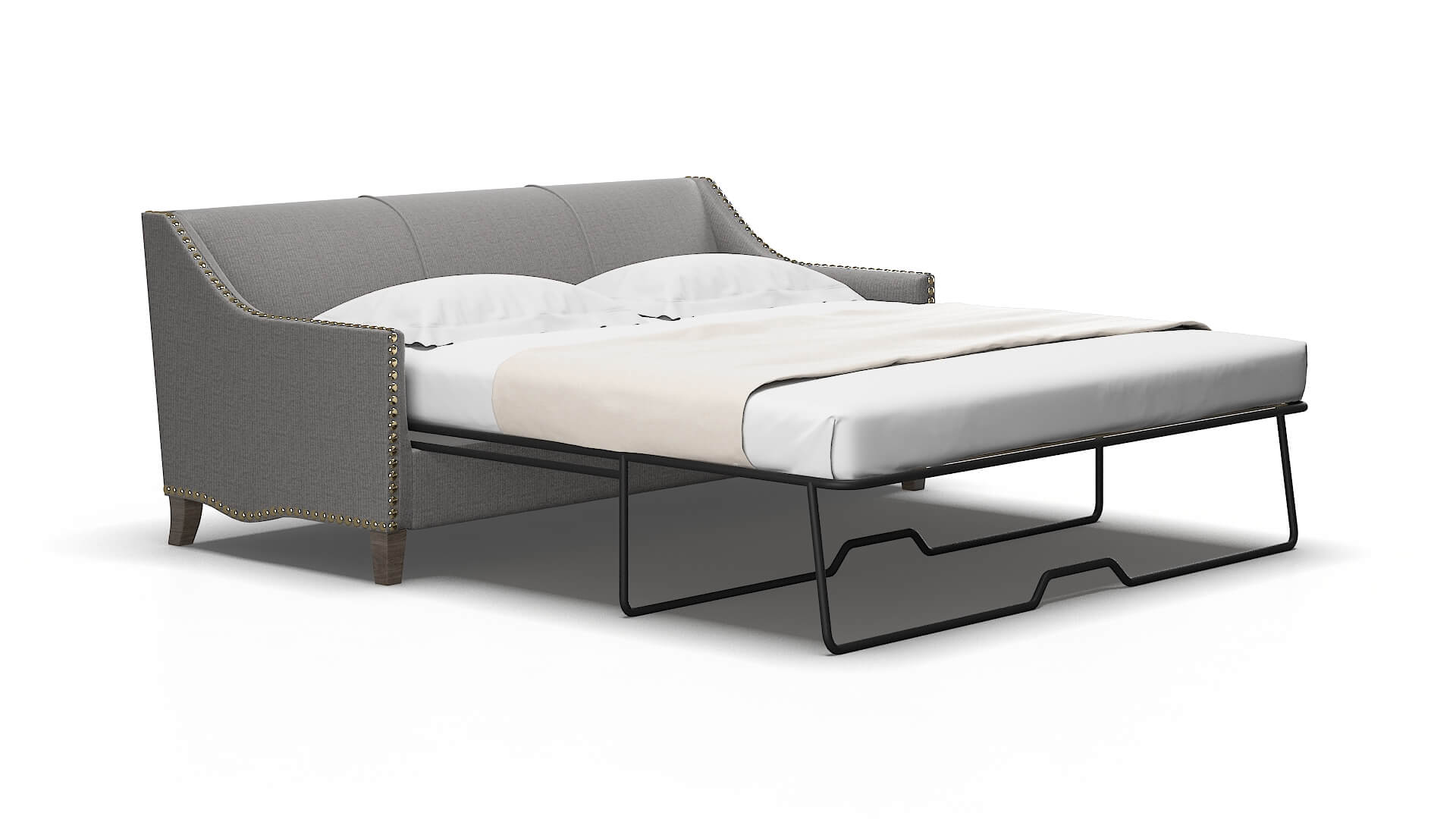 Amsterdam Avenger zinc Sofa sleeper Espresso Legs  2