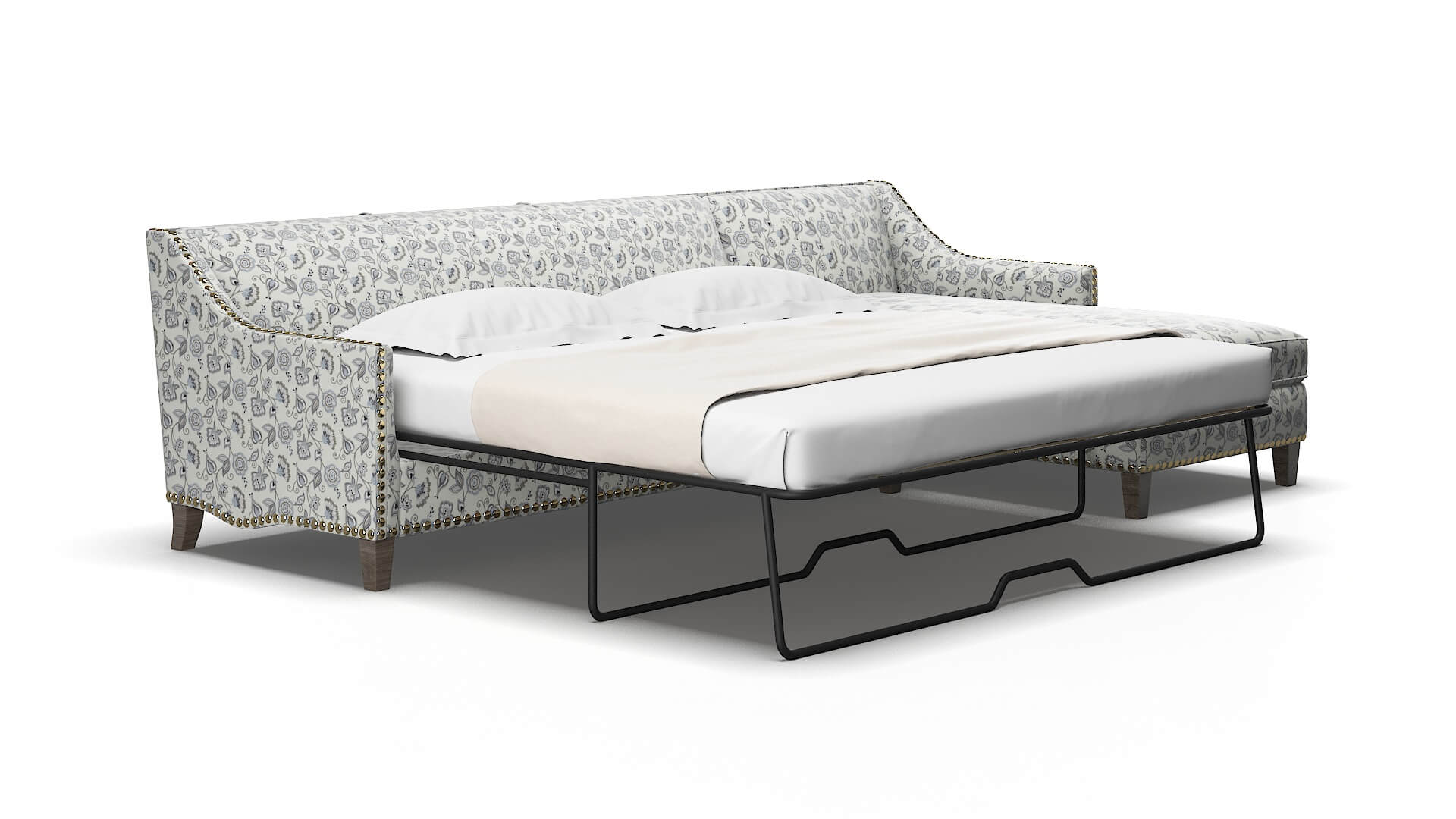 Amsterdam Avignon sky Panel sleeper Espresso Legs  2