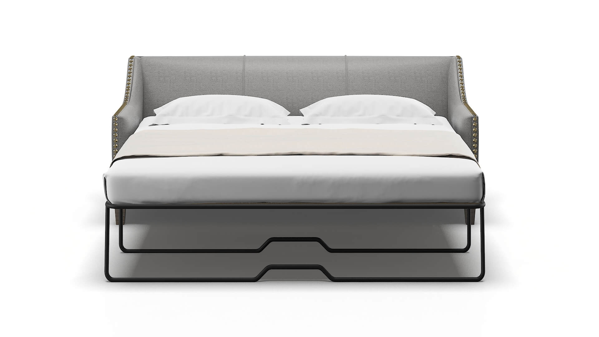 Amsterdam Catalina Steel Sofa Sleeper Espresso legs 1