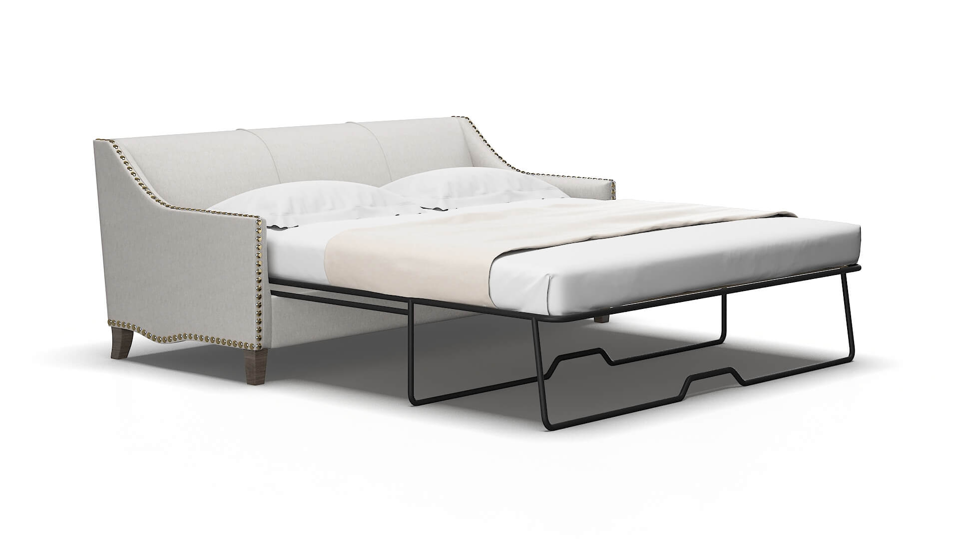 Amsterdam Cosmo silver Sofa sleeper Espresso Legs  2