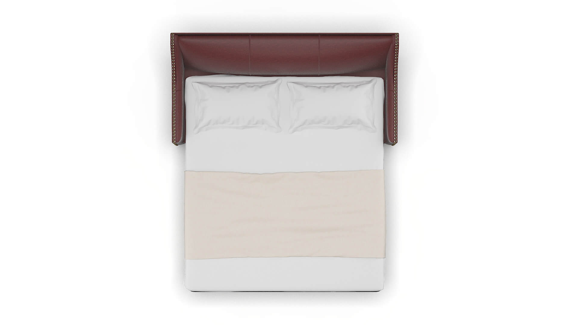 Amsterdam Derby Berry Sofa Sleeper Espresso legs 3