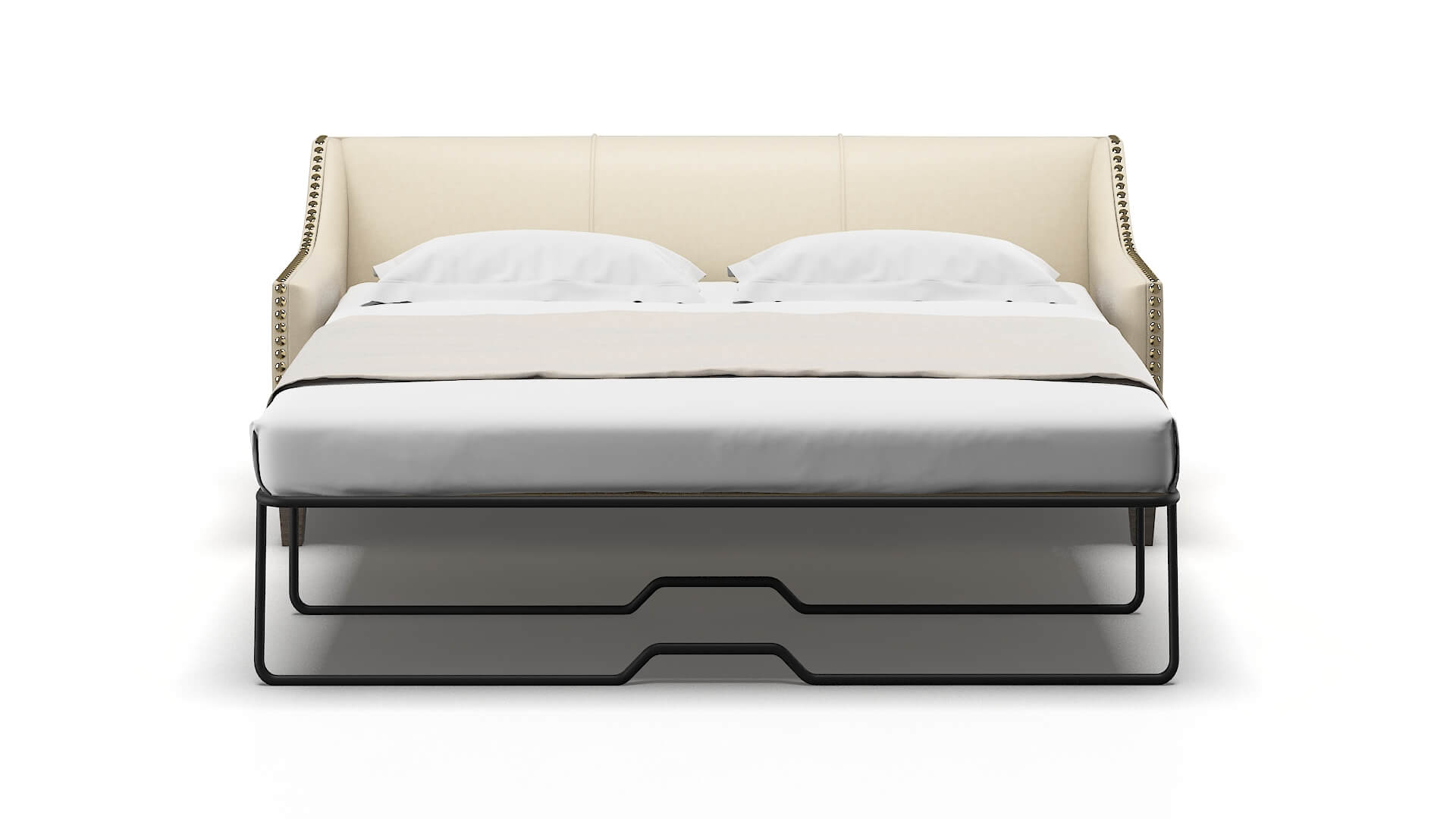 Amsterdam Dream_d Almond Sofa Sleeper Espresso legs 1