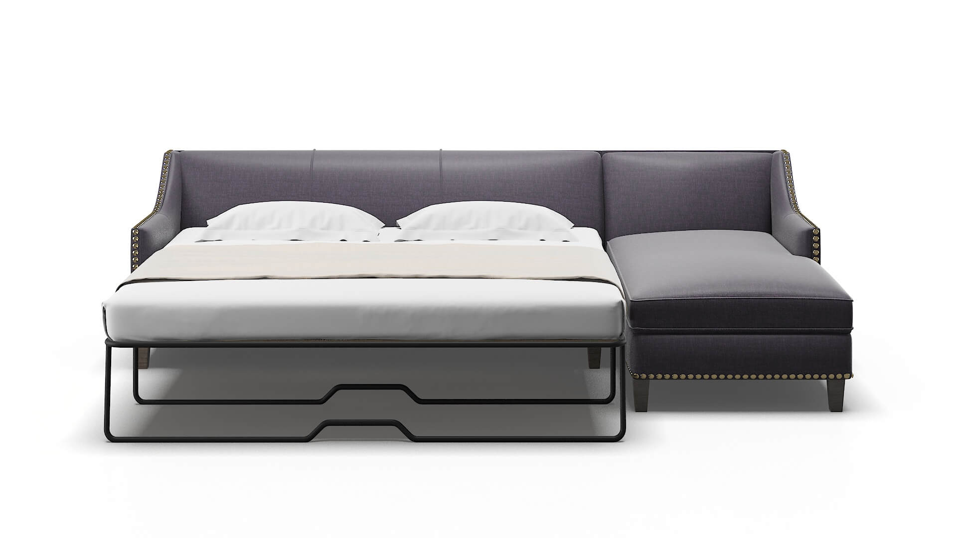Amsterdam Durham Ink Panel Sleeper Espresso legs 1