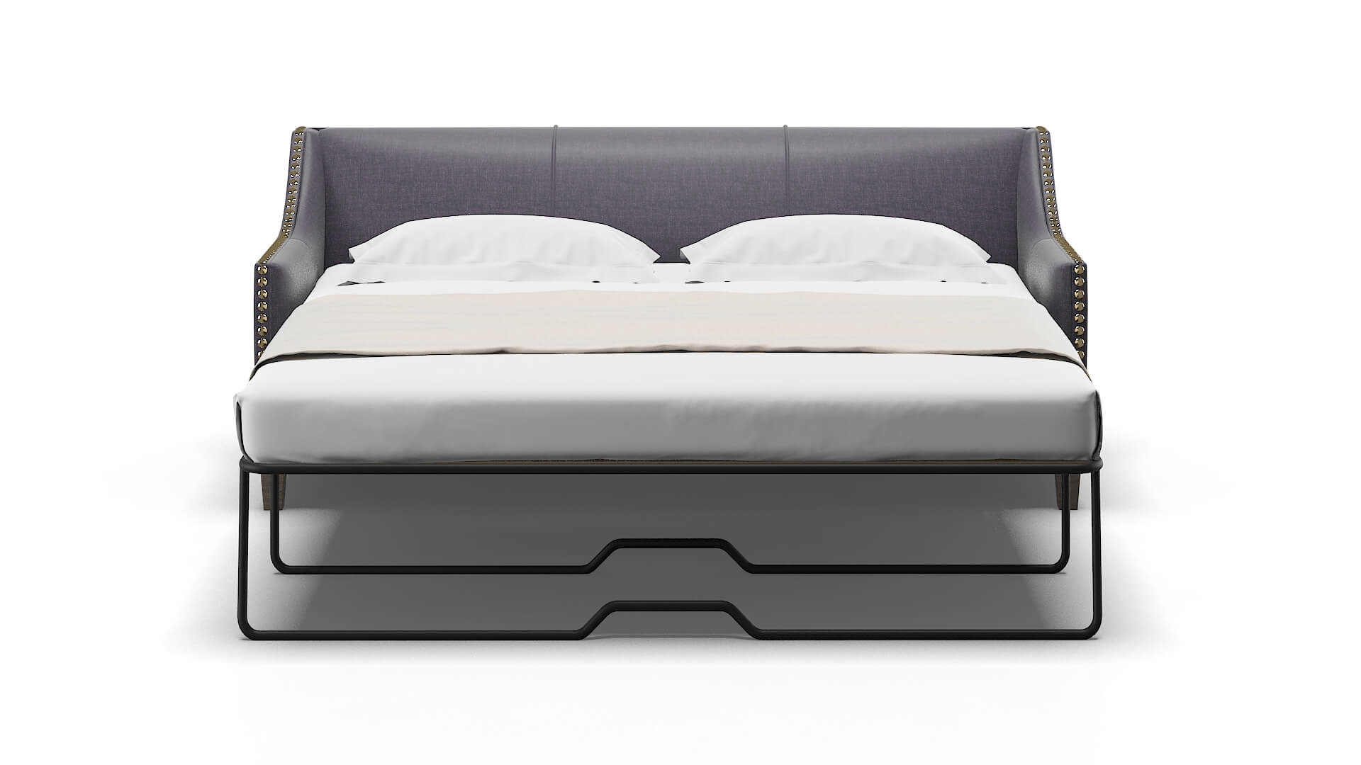 Amsterdam Durham Ink Sofa Sleeper Espresso legs 1