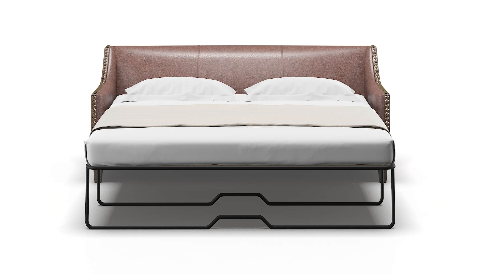 Amsterdam Ford Brown Sofa Sleeper Espresso legs 1