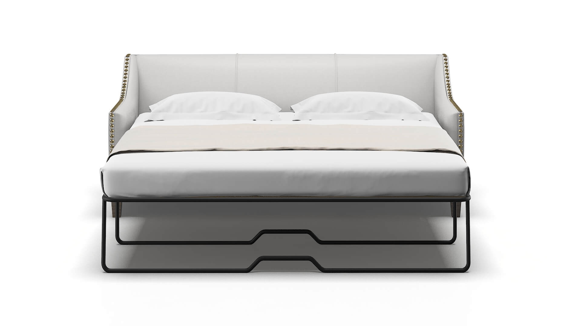 Amsterdam Geo Sterling Sofa Sleeper Espresso legs 1