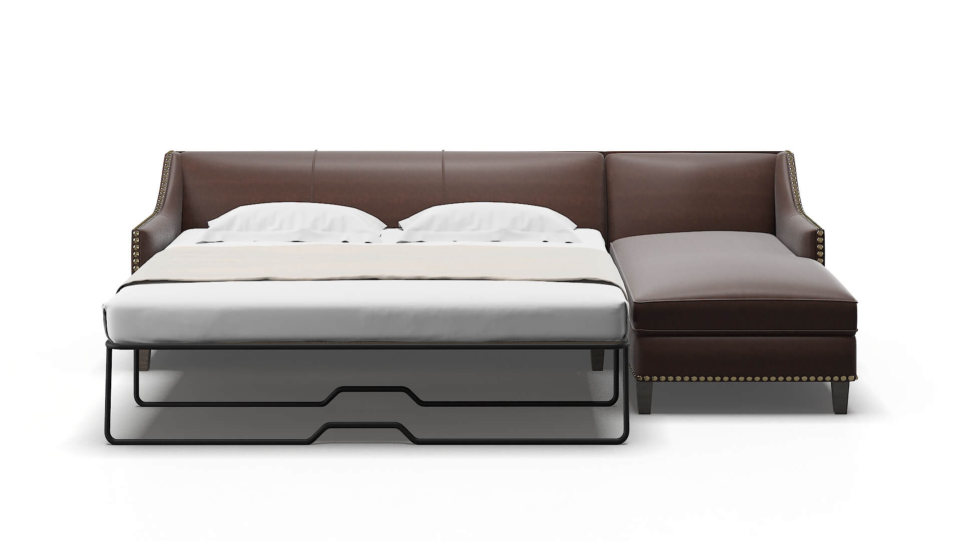 Amsterdam Insight Cafe Panel Sleeper Espresso legs 1