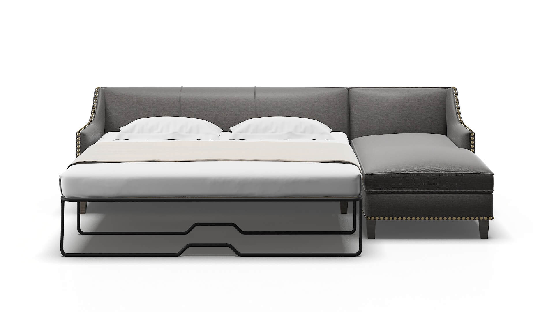 Amsterdam Insight Eclipse Panel Sleeper Espresso legs 1