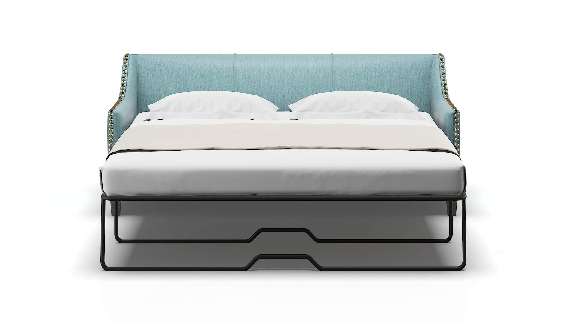 Amsterdam Insight Peacock Sofa Sleeper Espresso legs 1