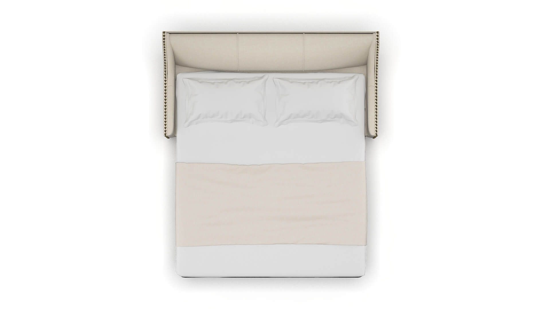 Amsterdam Keylargo Almond Sofa Sleeper Espresso legs 3