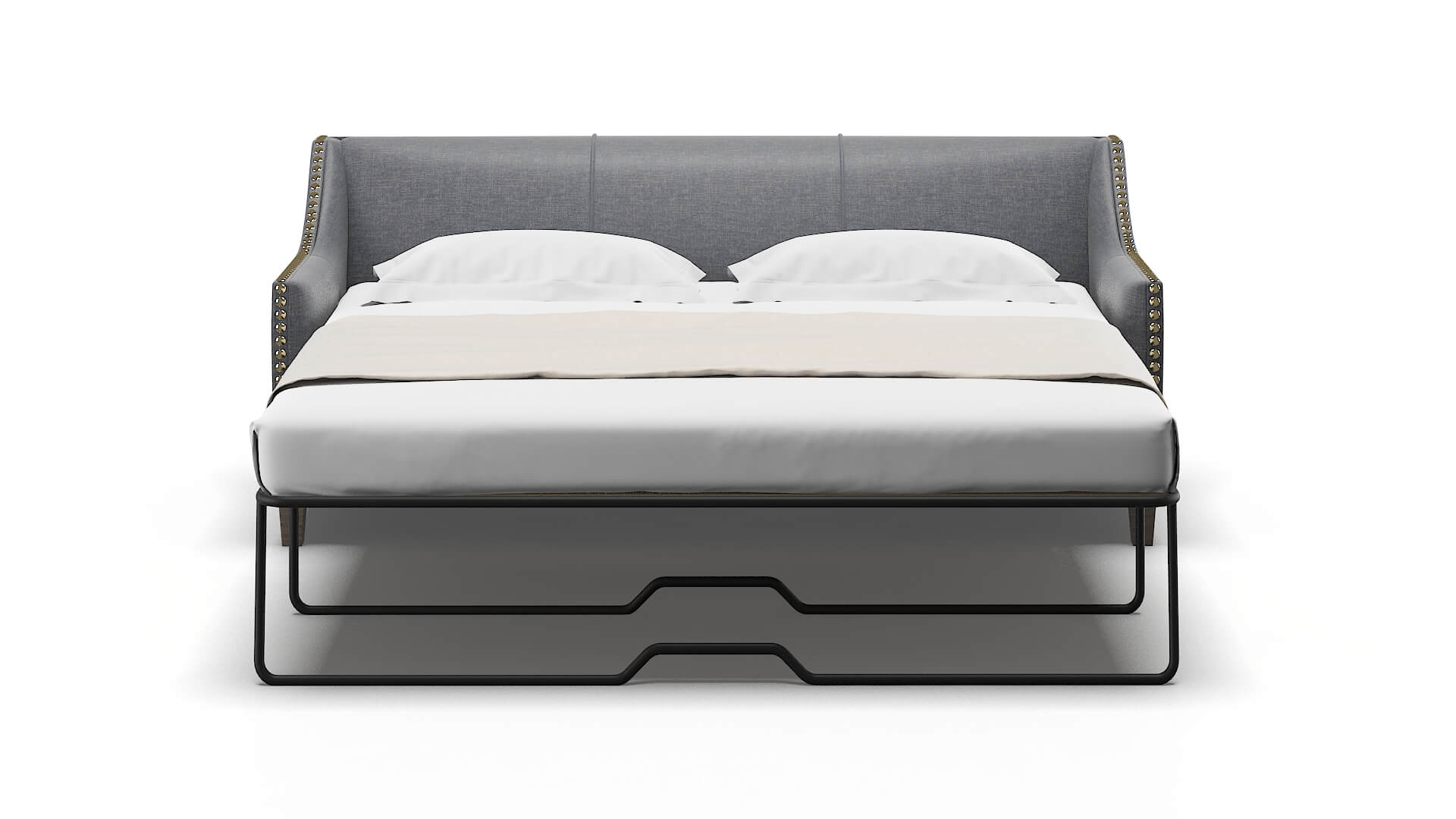 Amsterdam Keylargo Graphite Sofa Sleeper Espresso legs 1