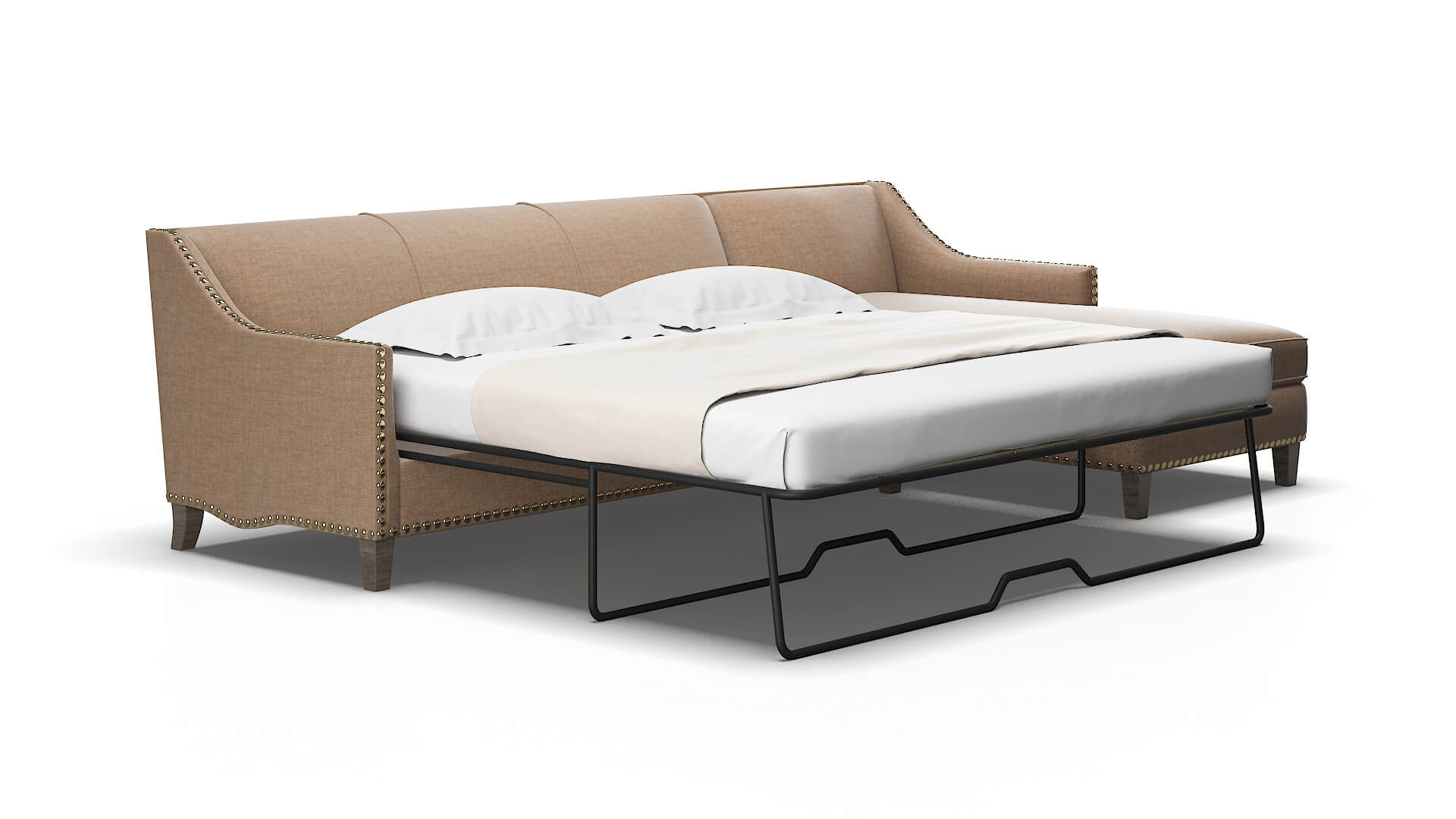 Amsterdam Keylargo Mink Panel Sleeper Espresso legs 2