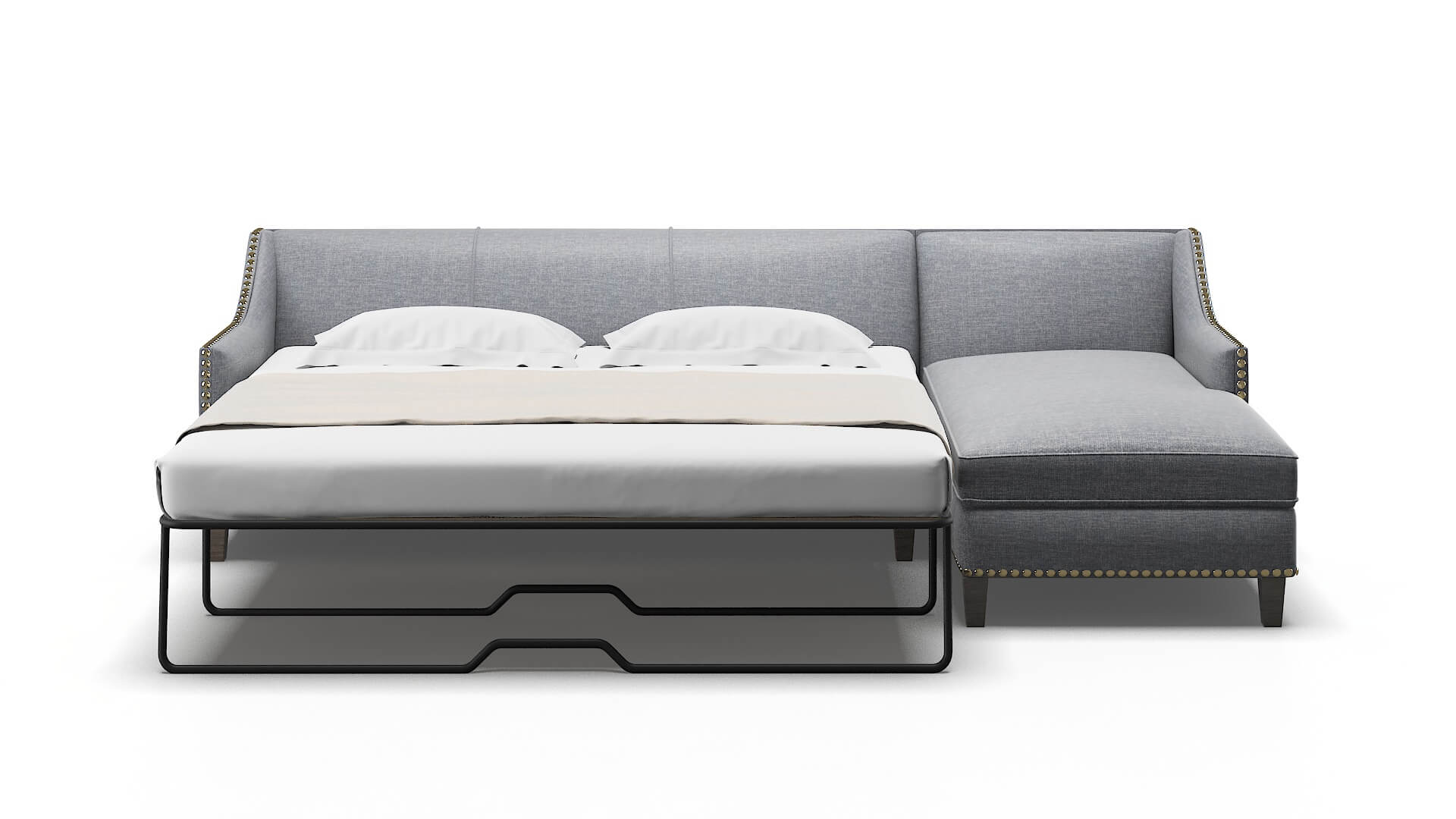 Amsterdam Lana Ash Panel Sleeper Espresso legs 1