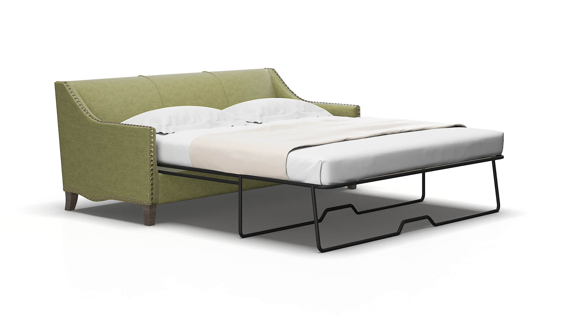 Amsterdam Leslie lawn Sofa sleeper Espresso Legs  2