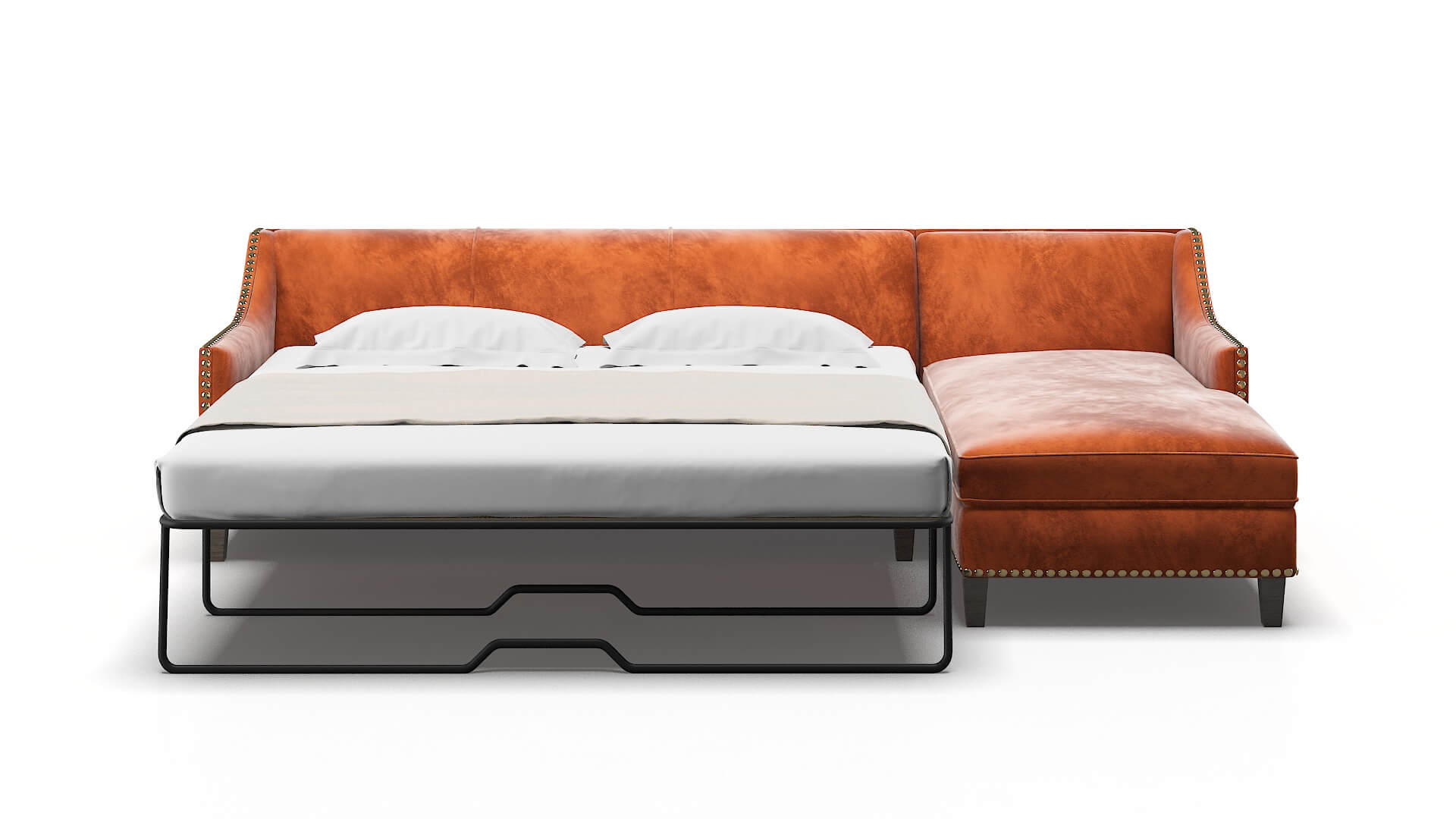 Amsterdam Loft Copper Panel Sleeper Espresso legs 1