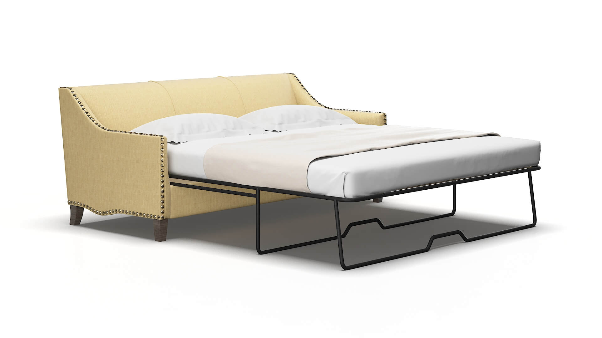 Amsterdam Malibu maize Sofa sleeper Espresso Legs  2