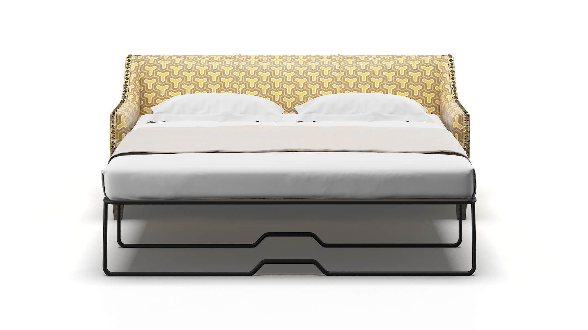 Amsterdam Merci Dijon Sofa Sleeper Espresso legs 1