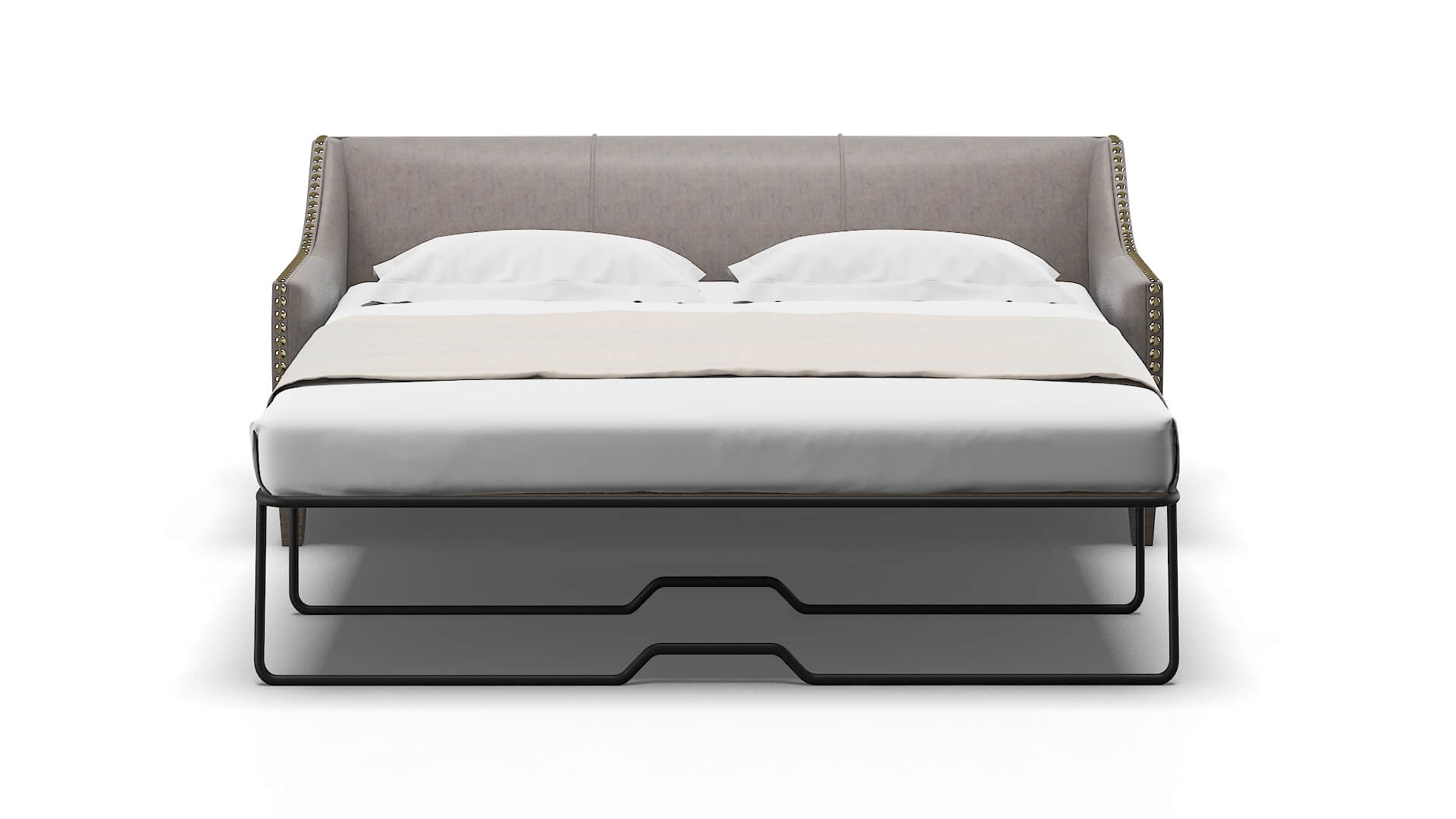 Amsterdam Noble Otter Sofa Sleeper Espresso legs 1