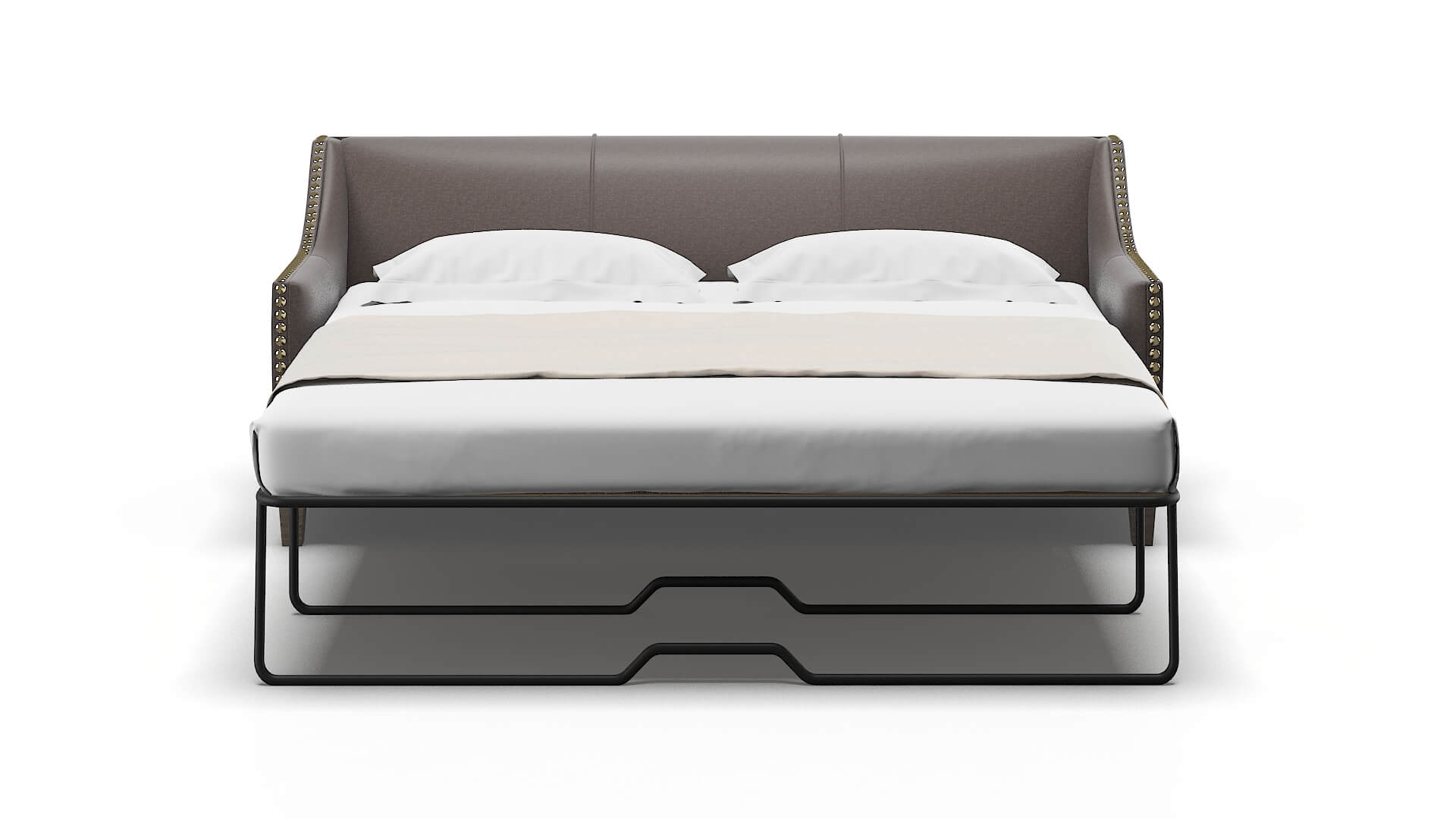 Amsterdam Oscar Chocolate Sofa Sleeper Espresso legs 1