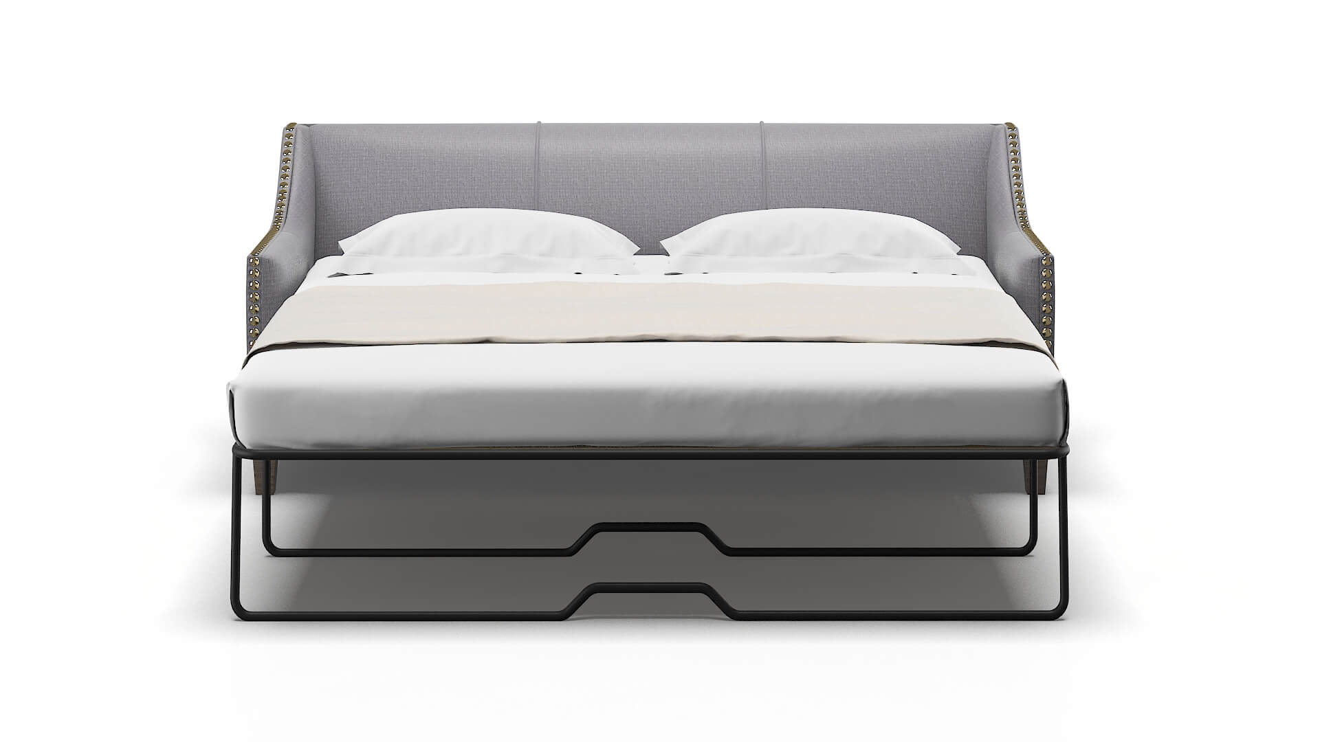 Amsterdam Parker Ash Sofa Sleeper Espresso legs 1