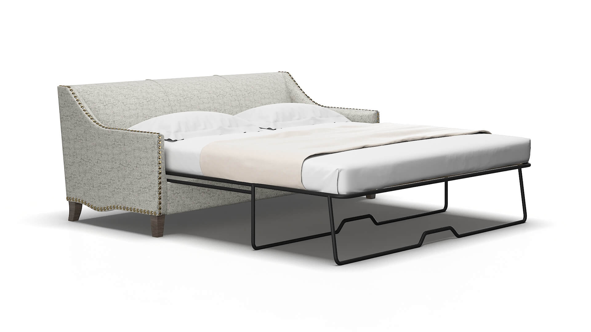 Amsterdam Prime Gravel Sofa Sleeper Espresso legs 2