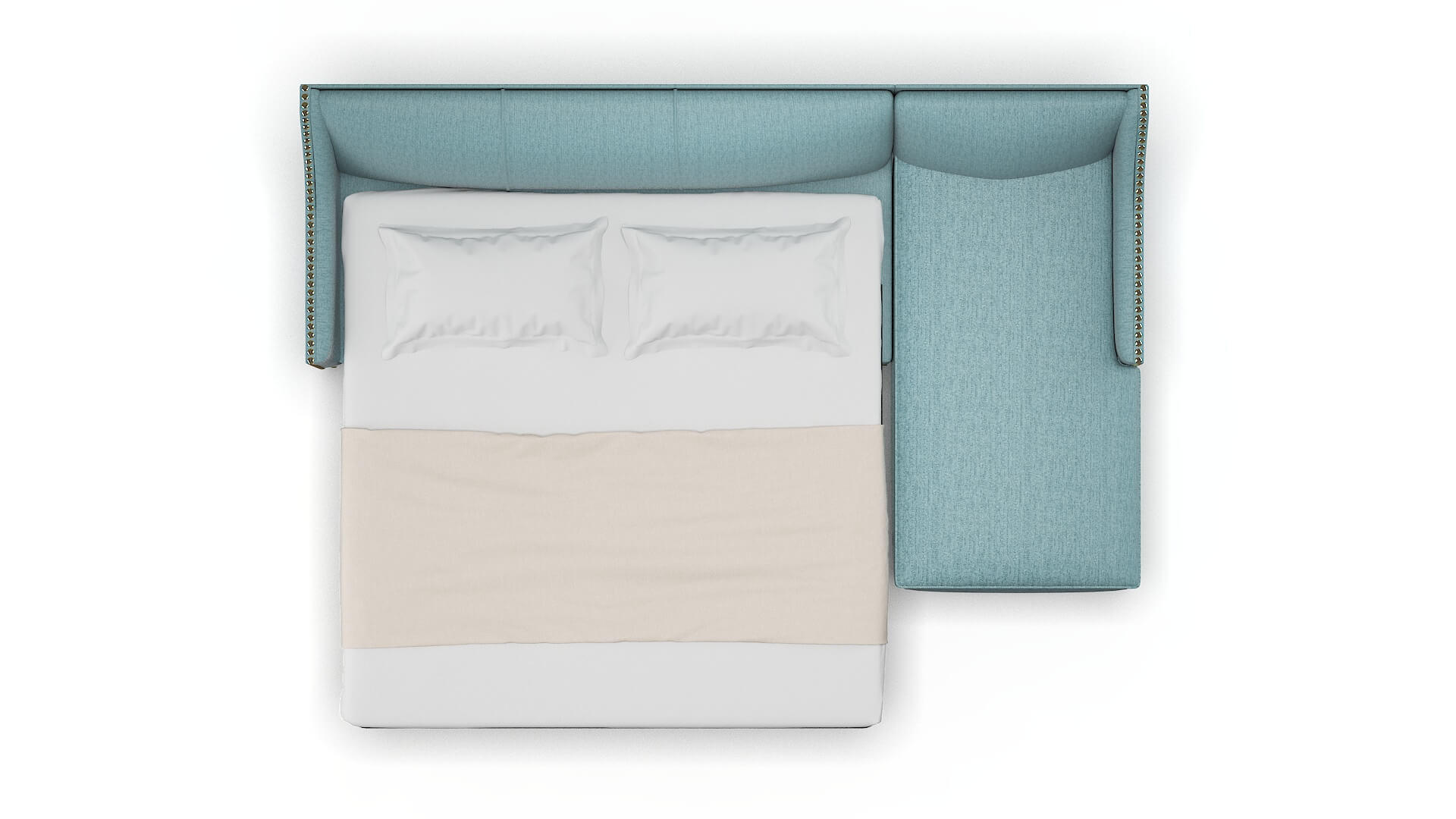 Amsterdam Prisma Hydrate Panel Sleeper Espresso legs 3