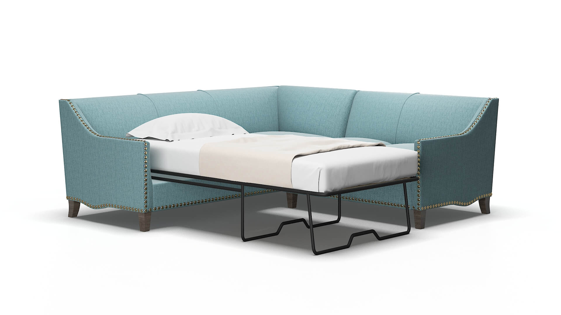 Amsterdam Prisma hydrate Sectional sleeper Espresso Legs  2