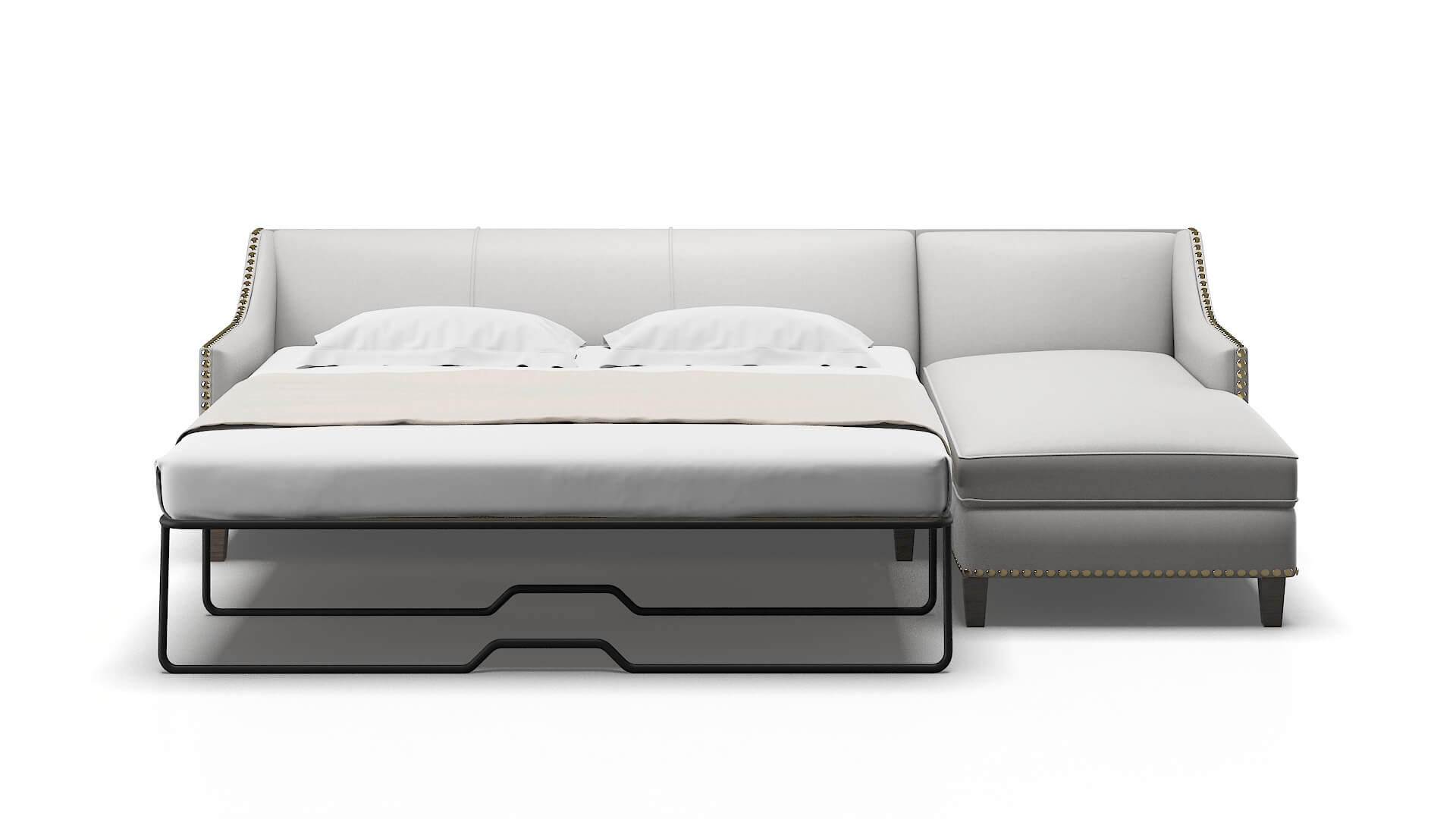 Amsterdam Prisma Steam Panel Sleeper Espresso legs 1