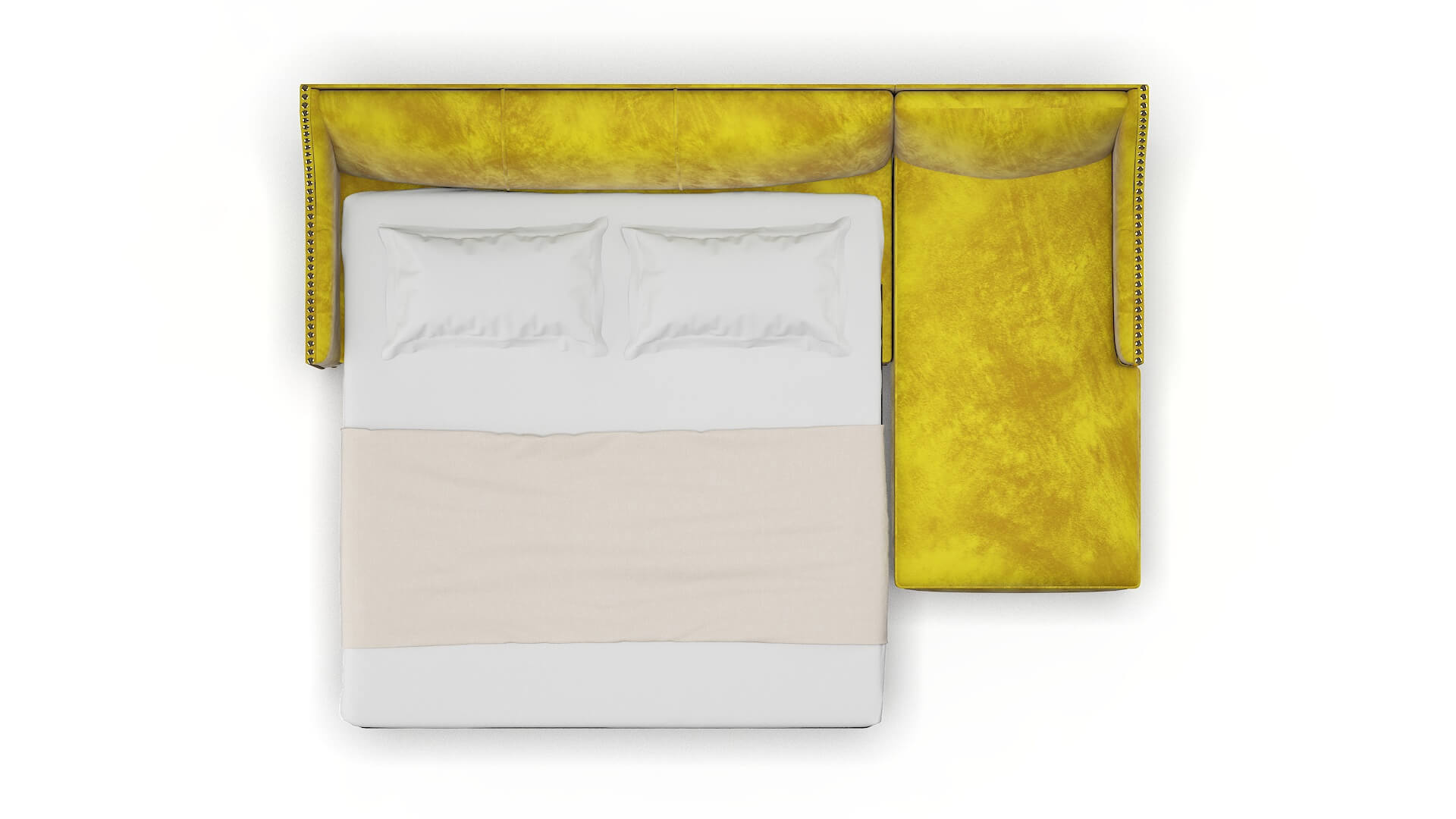 Amsterdam Quartz 402 Panel Sleeper Espresso legs 3