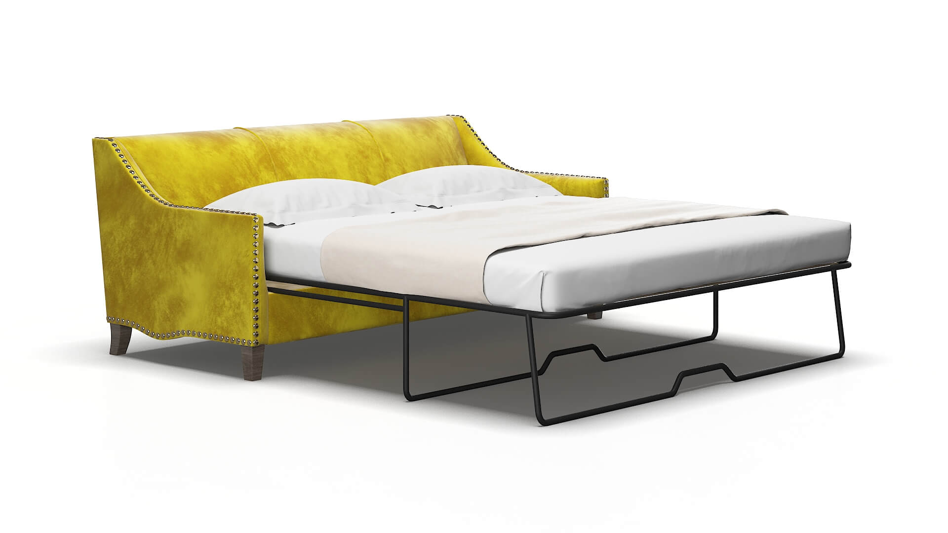 Amsterdam Quartz 402 Sofa sleeper Espresso Legs  2