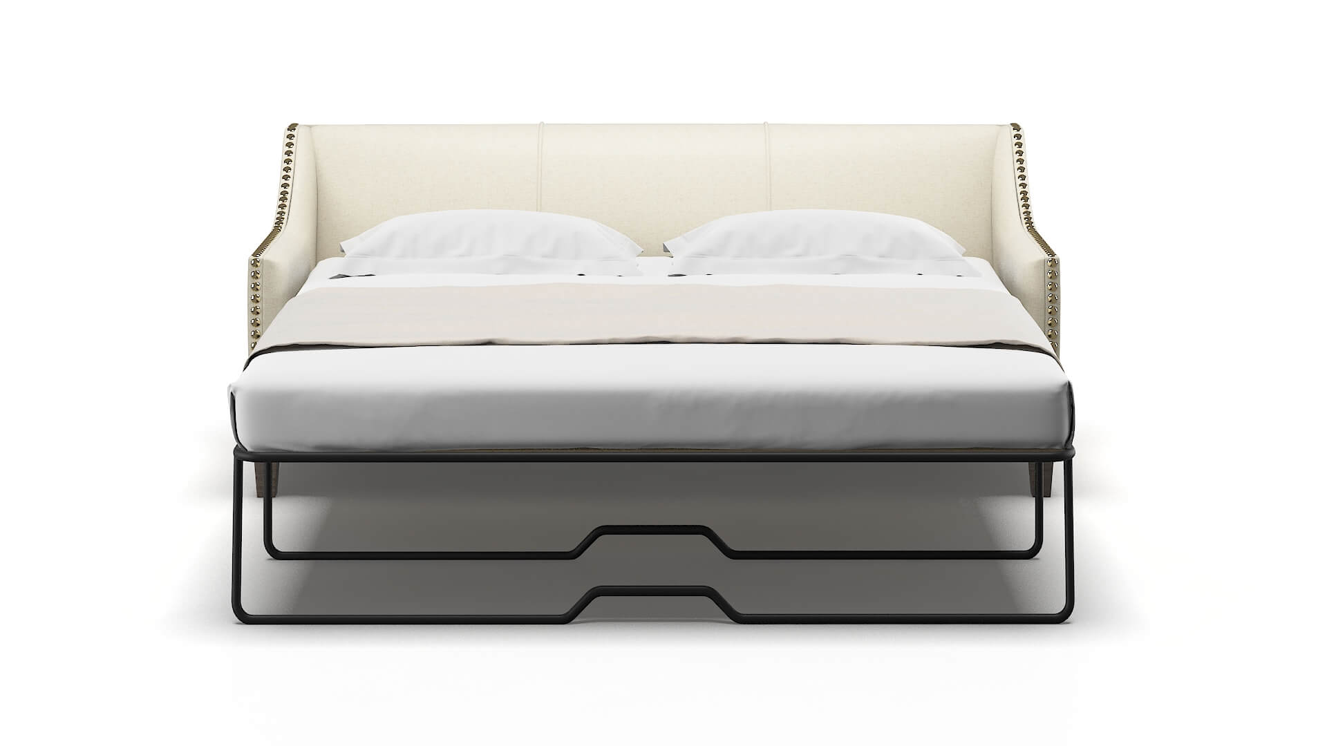 Amsterdam Redondo Oyster Sofa Sleeper Espresso legs 1