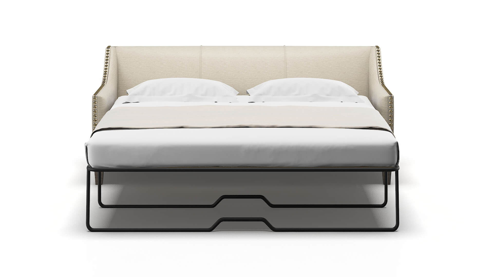 Amsterdam Rocket Dove Sofa Sleeper Espresso legs 1