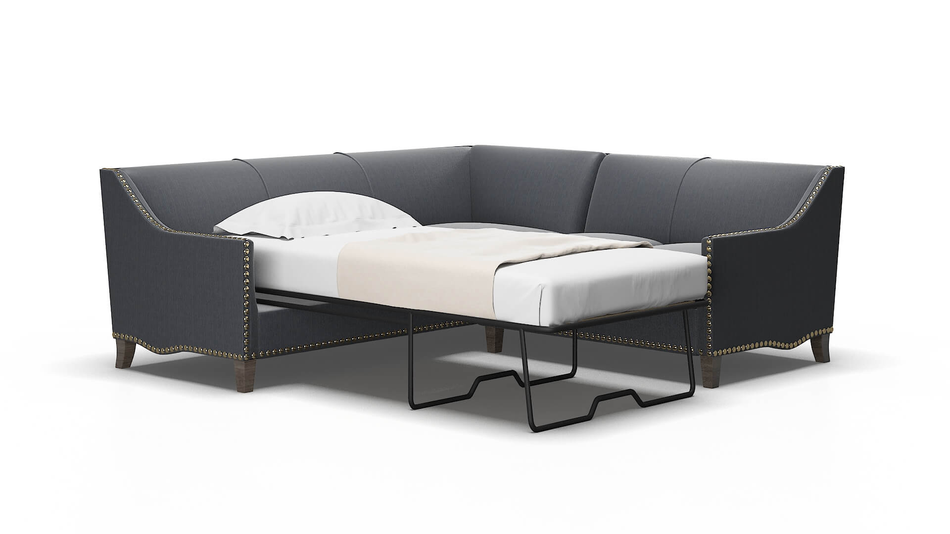 Amsterdam Rocket eclipse Sectional sleeper Espresso Legs  2