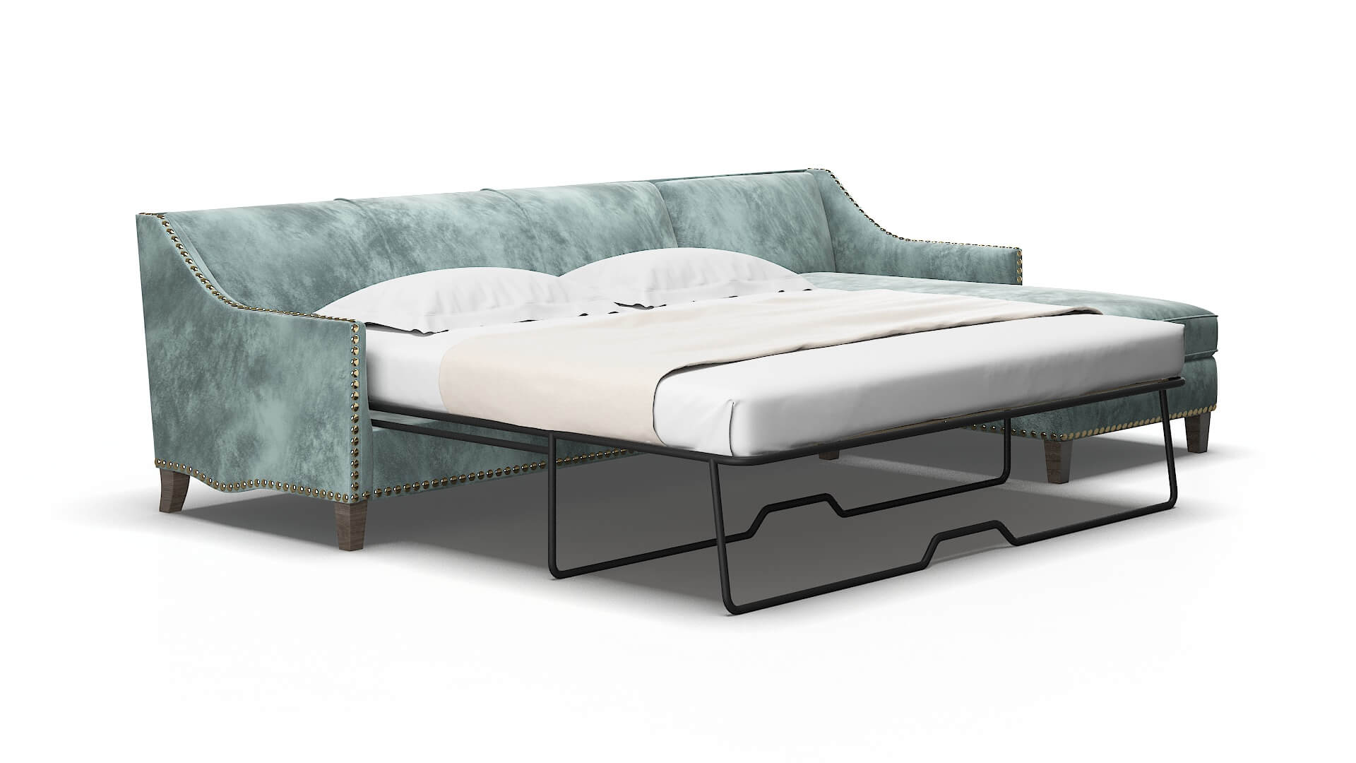 Amsterdam Royale cloud Panel sleeper Espresso Legs  2
