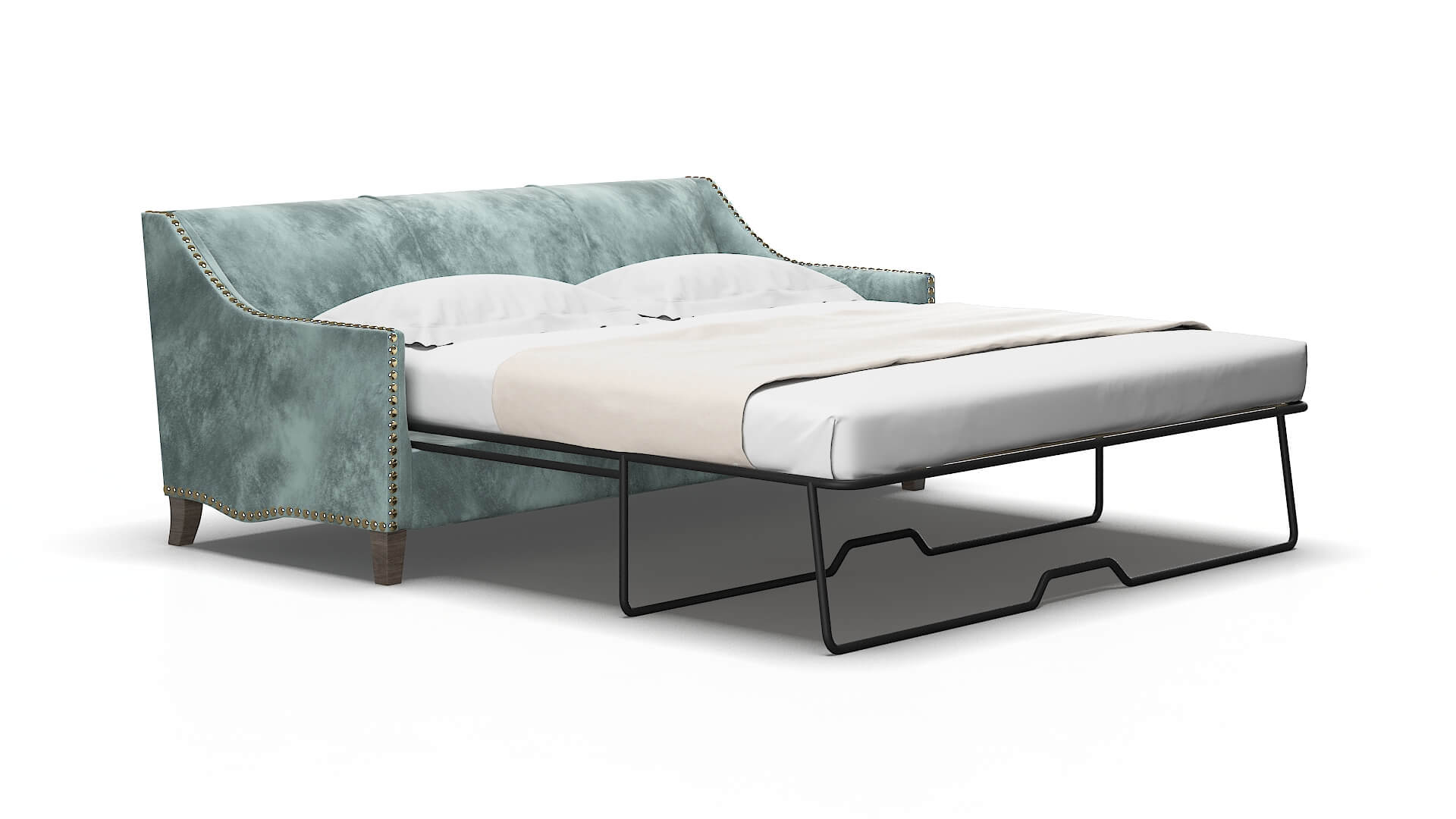 Amsterdam Royale Cloud Sofa Sleeper Espresso legs 2