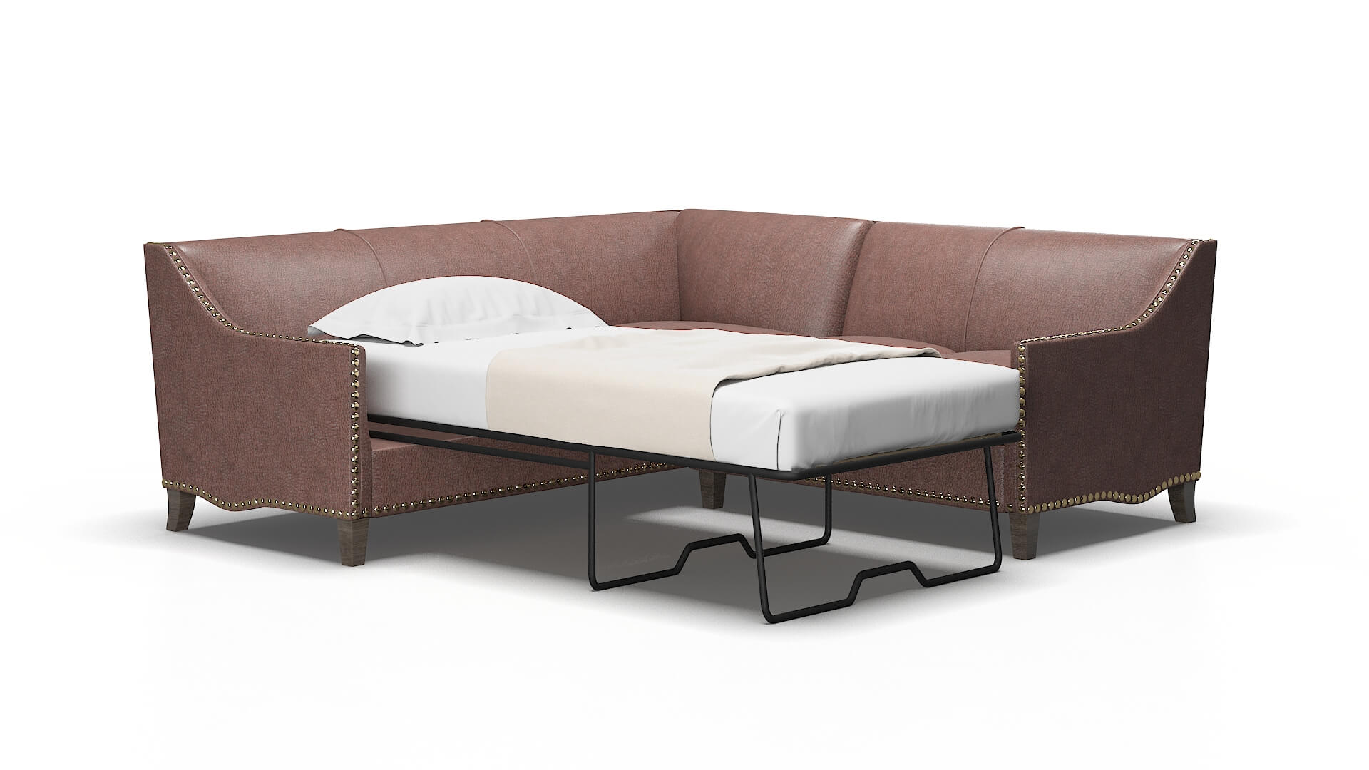 Amsterdam Royale Mocha Sectional Sleeper 2