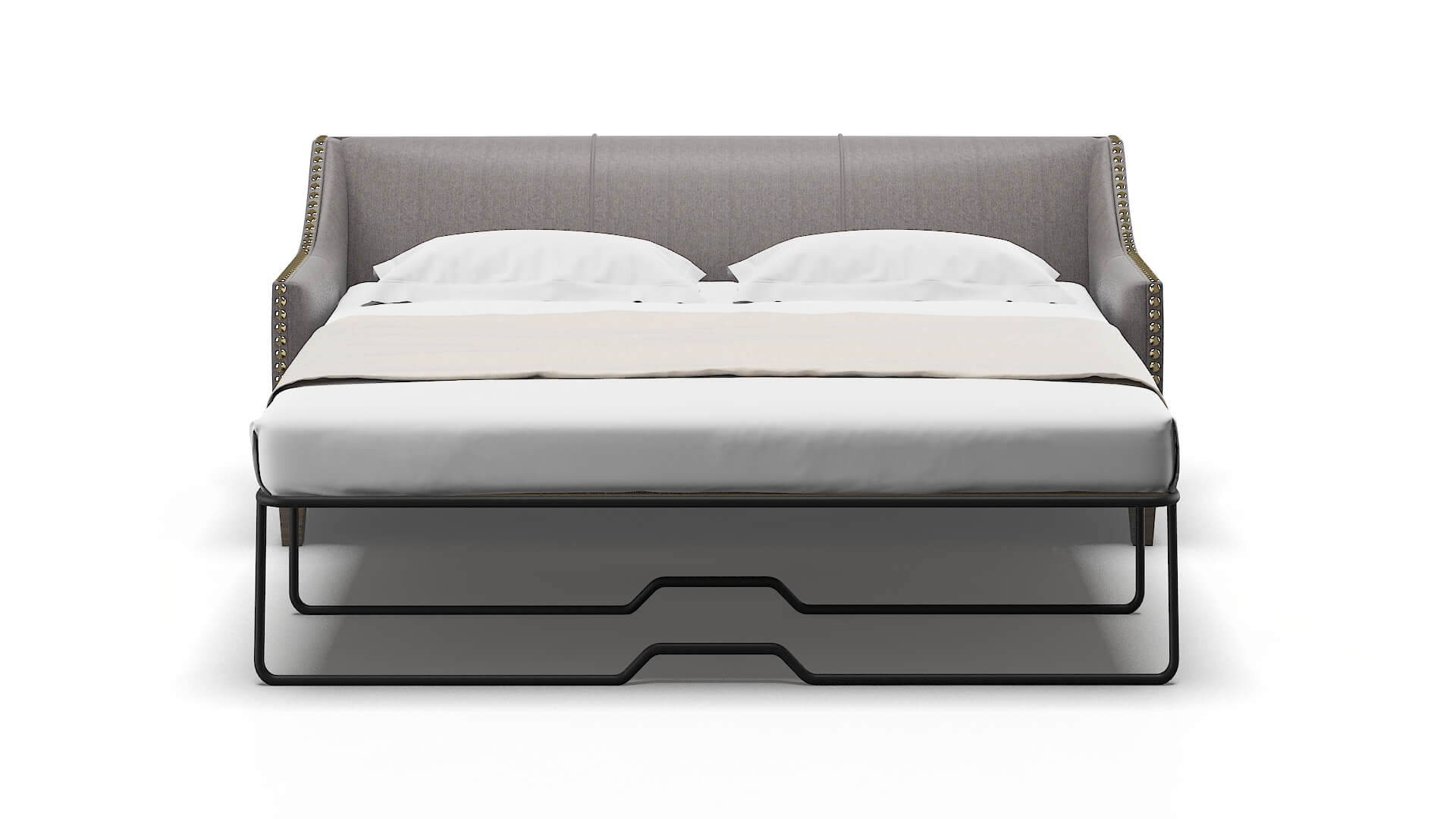 Amsterdam Sasha Granite Sofa Sleeper Espresso legs 1