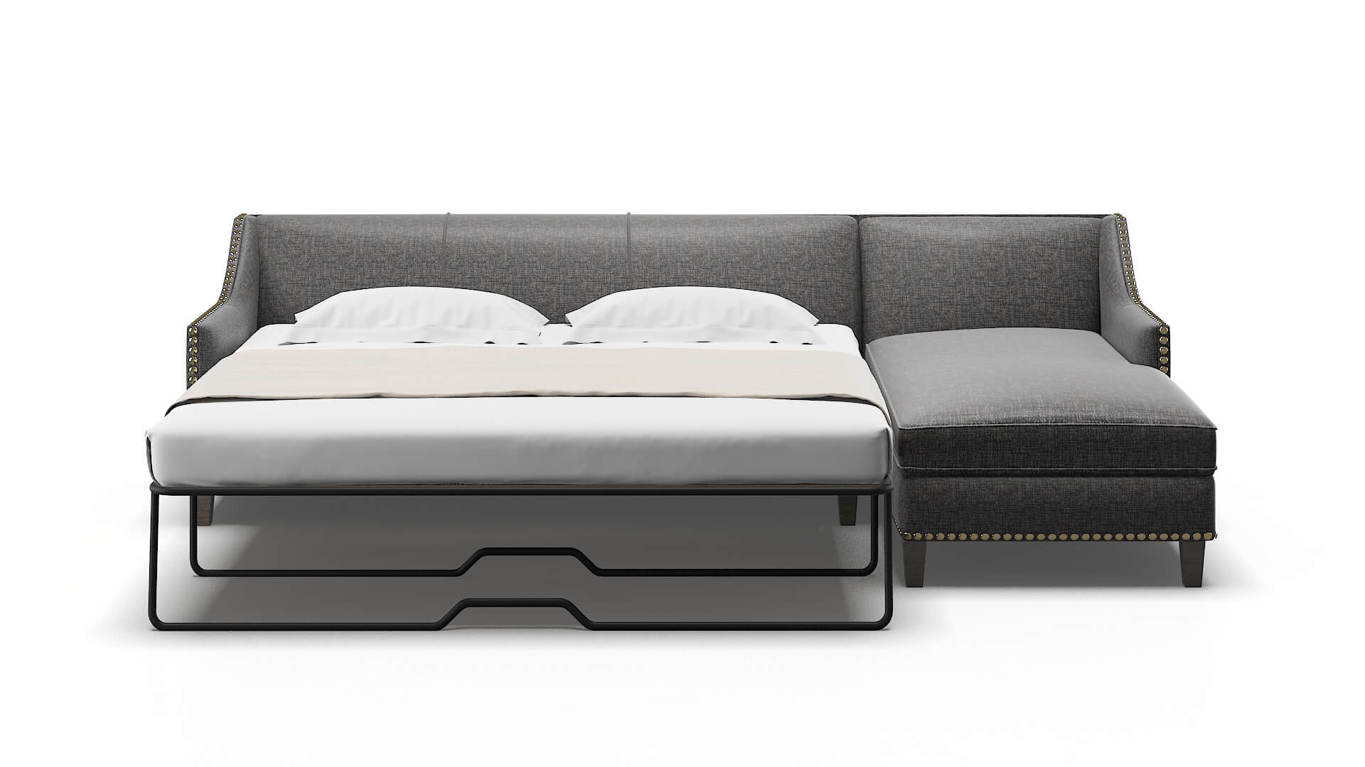 Amsterdam Sosoftness 51 Panel Sleeper Espresso legs 1