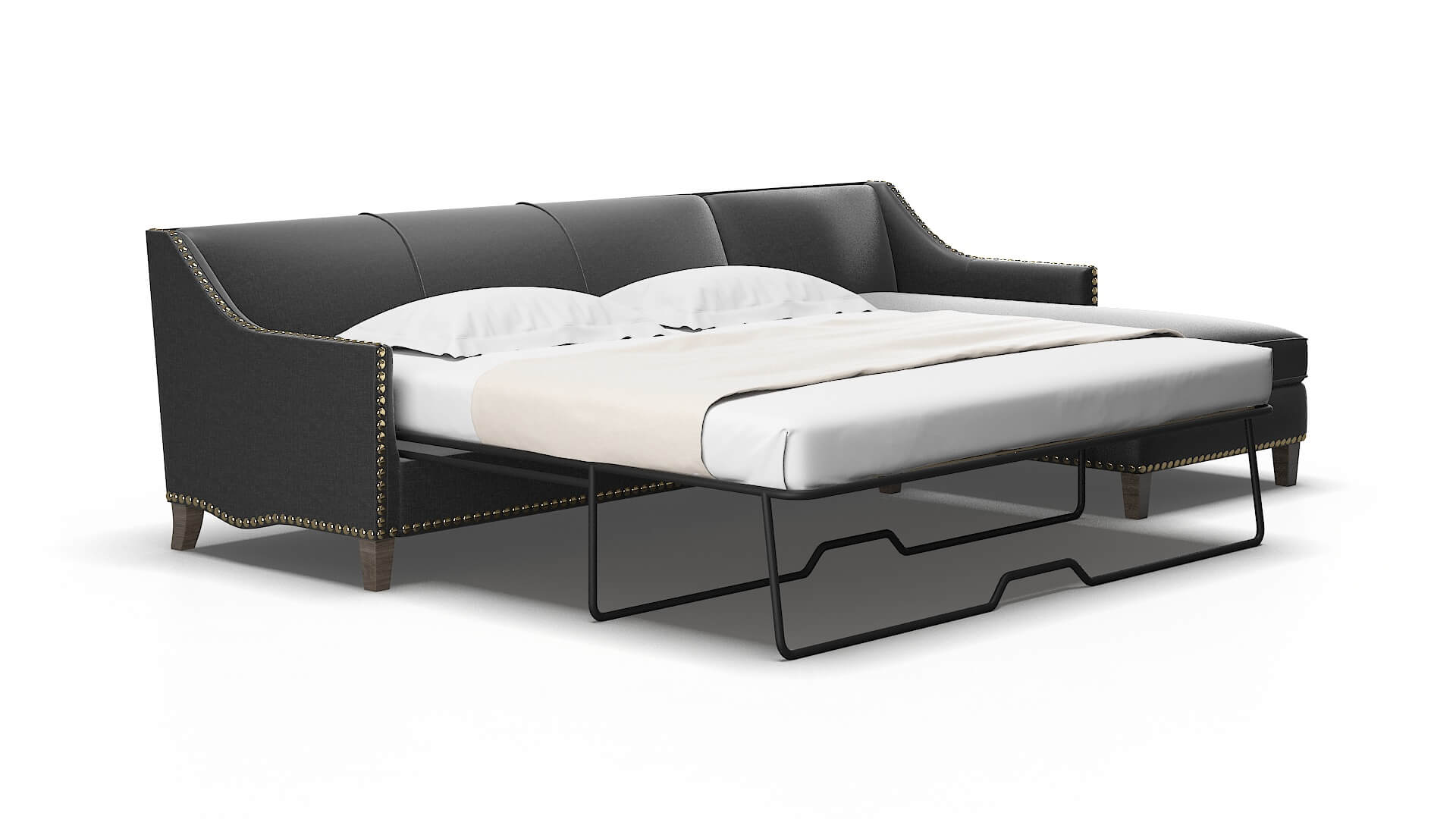 Amsterdam Sosoftness 54 Panel sleeper Espresso Legs  2