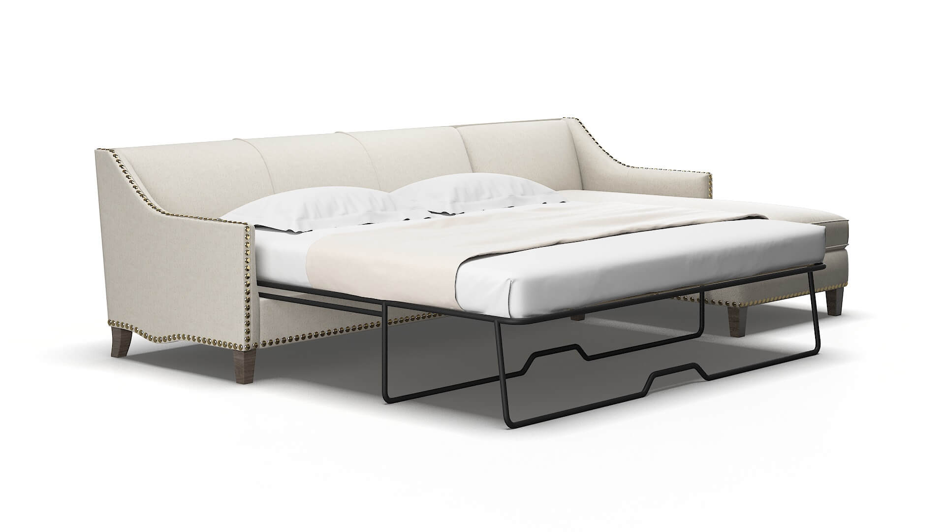 Amsterdam Terrain natural Panel sleeper Espresso Legs  2