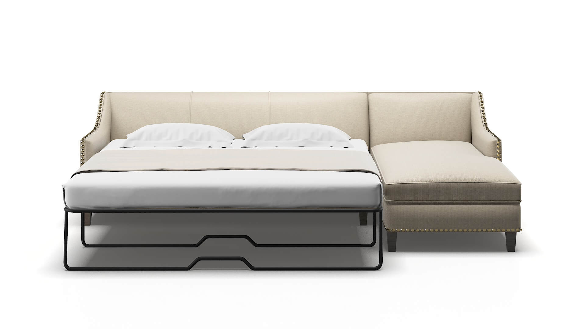 Amsterdam Urban_d Silver Panel Sleeper Espresso legs 1