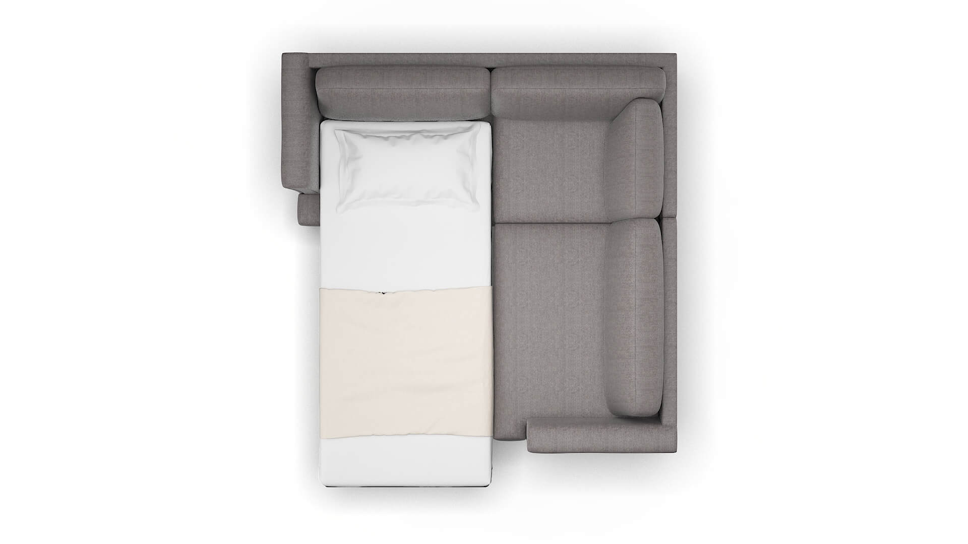 Antalya Atlas_plz Silver Sectional Sleeper Espresso legs 3