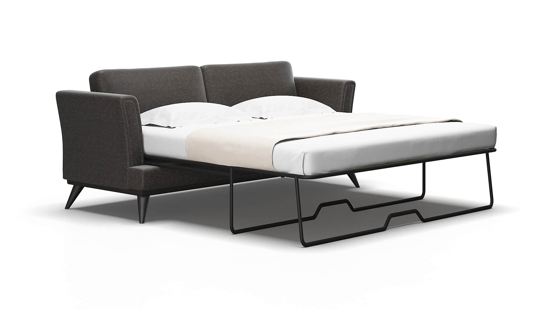 Antalya Avenger denim Sofa sleeper Espresso Legs  2